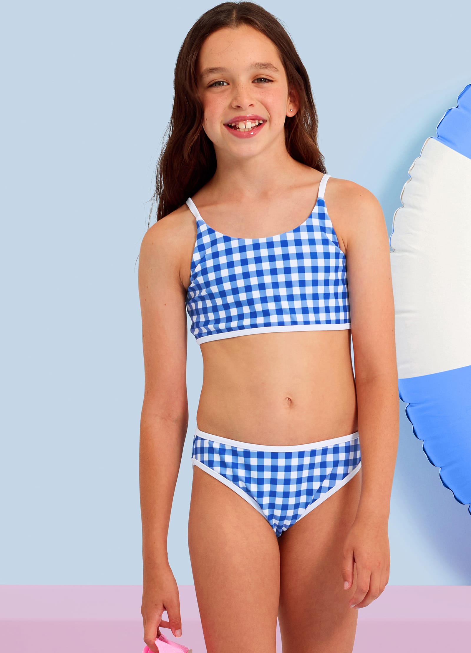 Gingham Bikini - Blue Lottie - Blue Lottie
