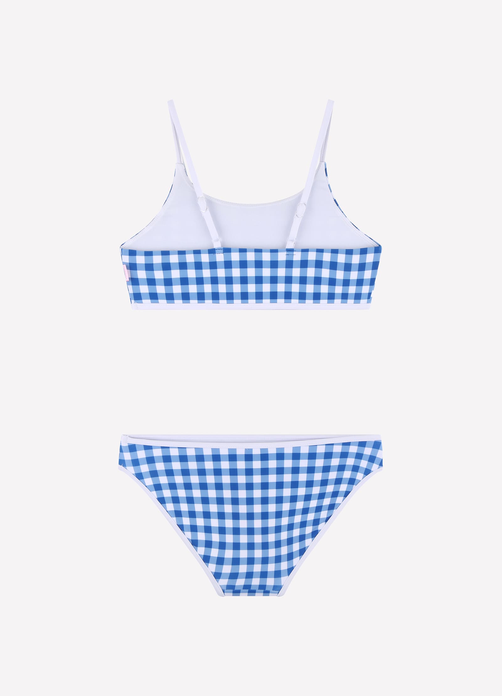 Gingham Bikini - Blue Lottie - Blue Lottie view 4