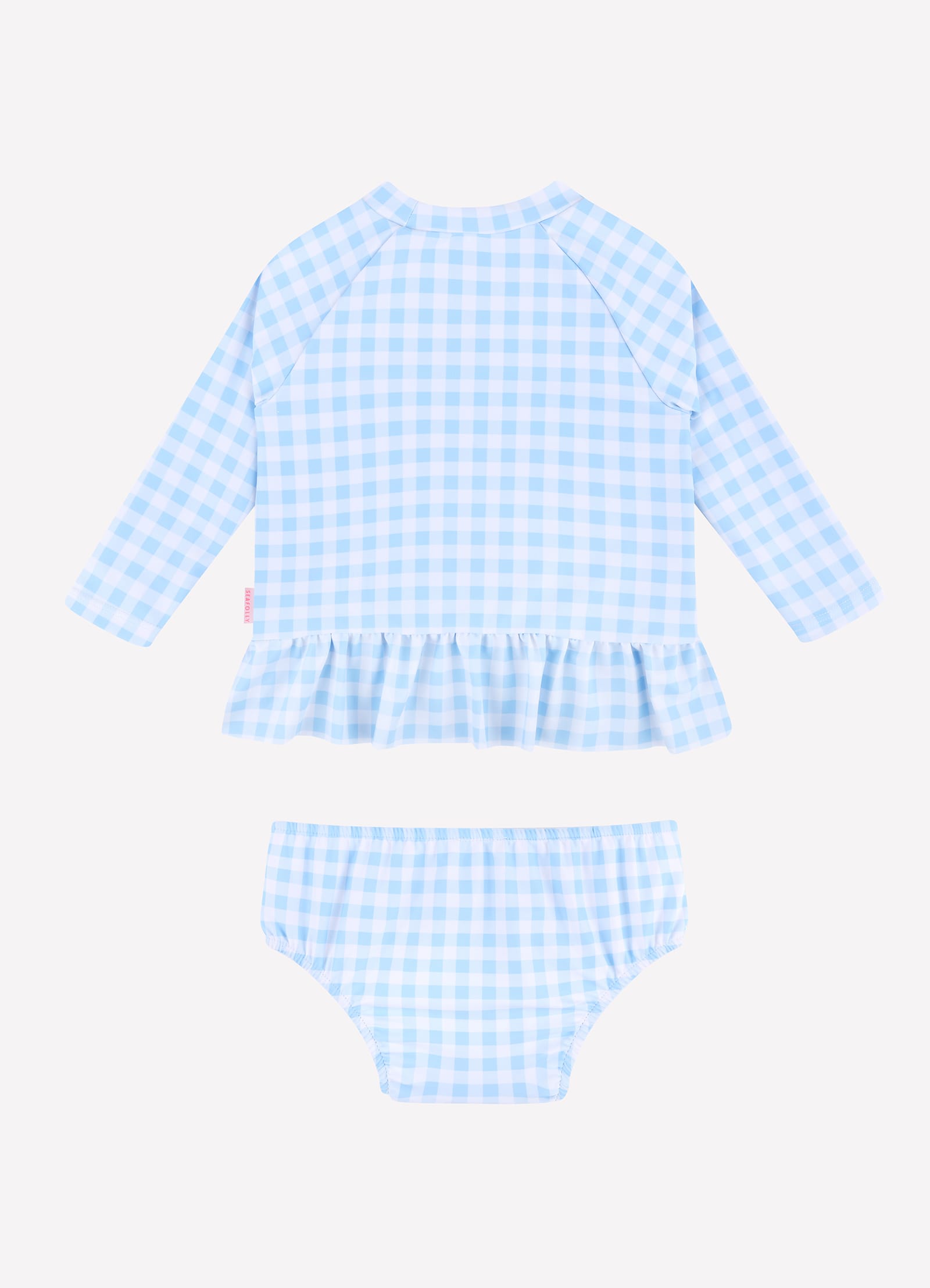 Gingham Rashie Set - Placid Blue - Placid Blue view 4