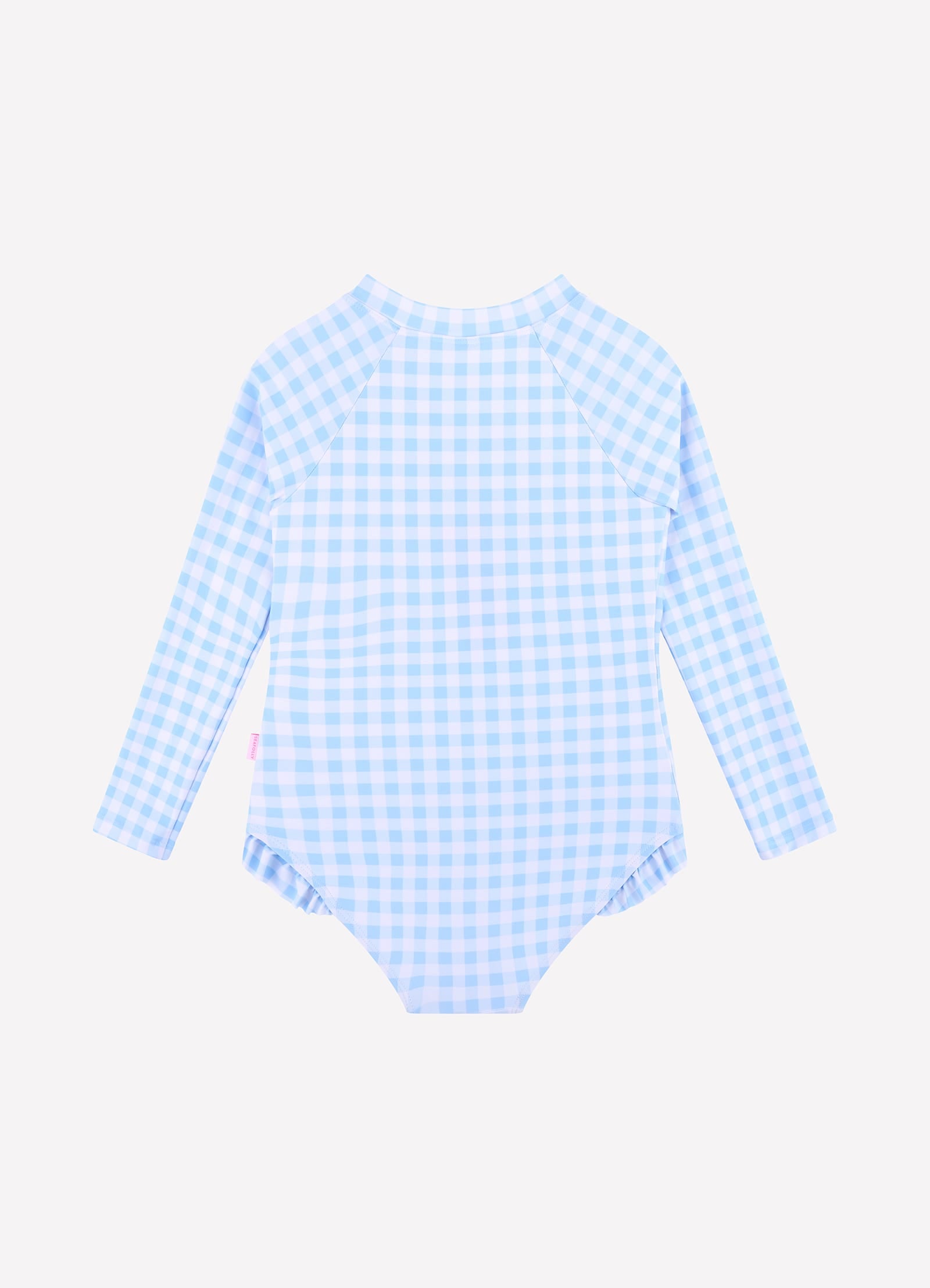 Gingham Sunsuit - Placid Blue - Placid Blue view 4