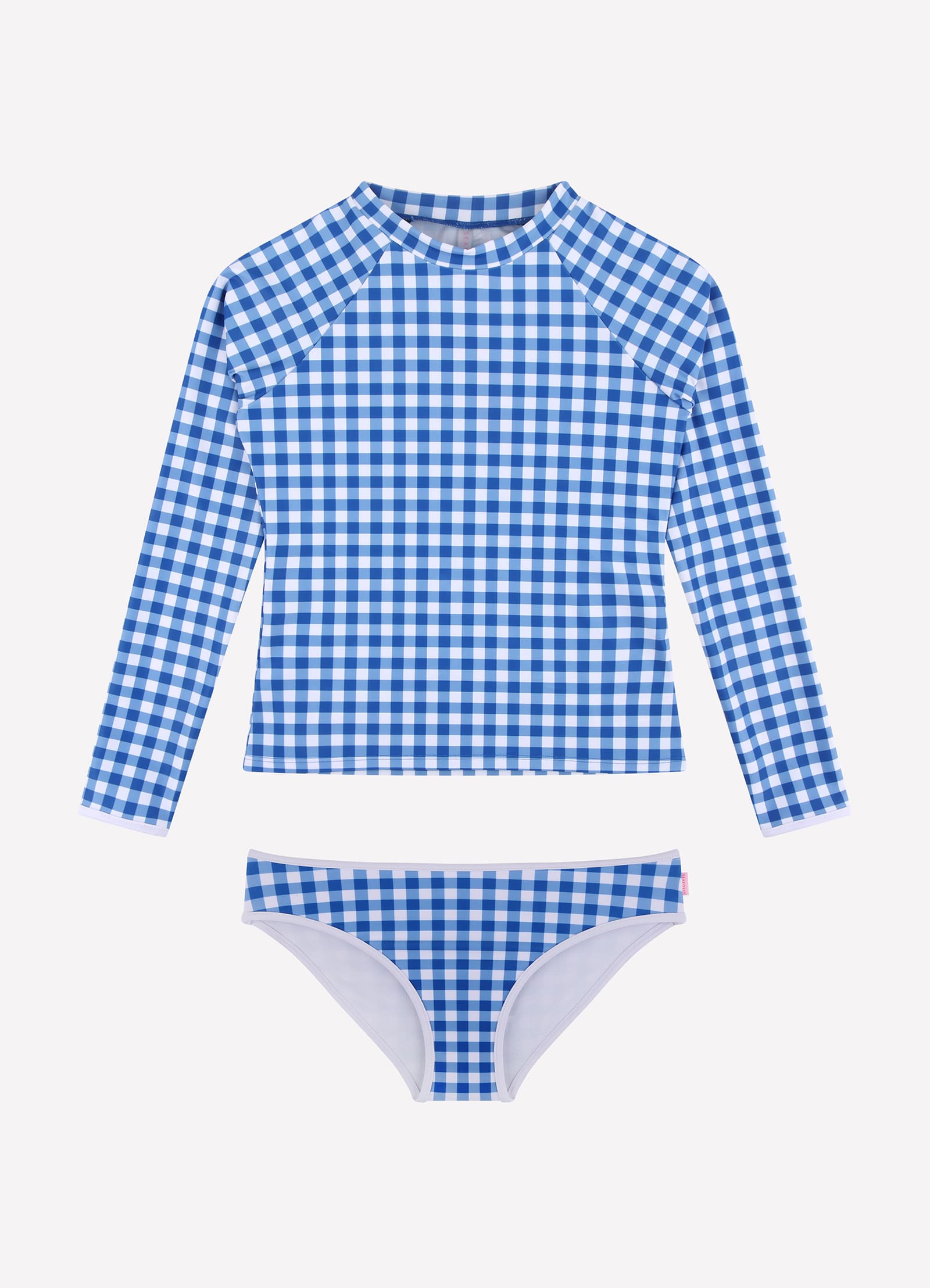 Gingham Surf Set - Blue Lottie - Blue Lottie view 2
