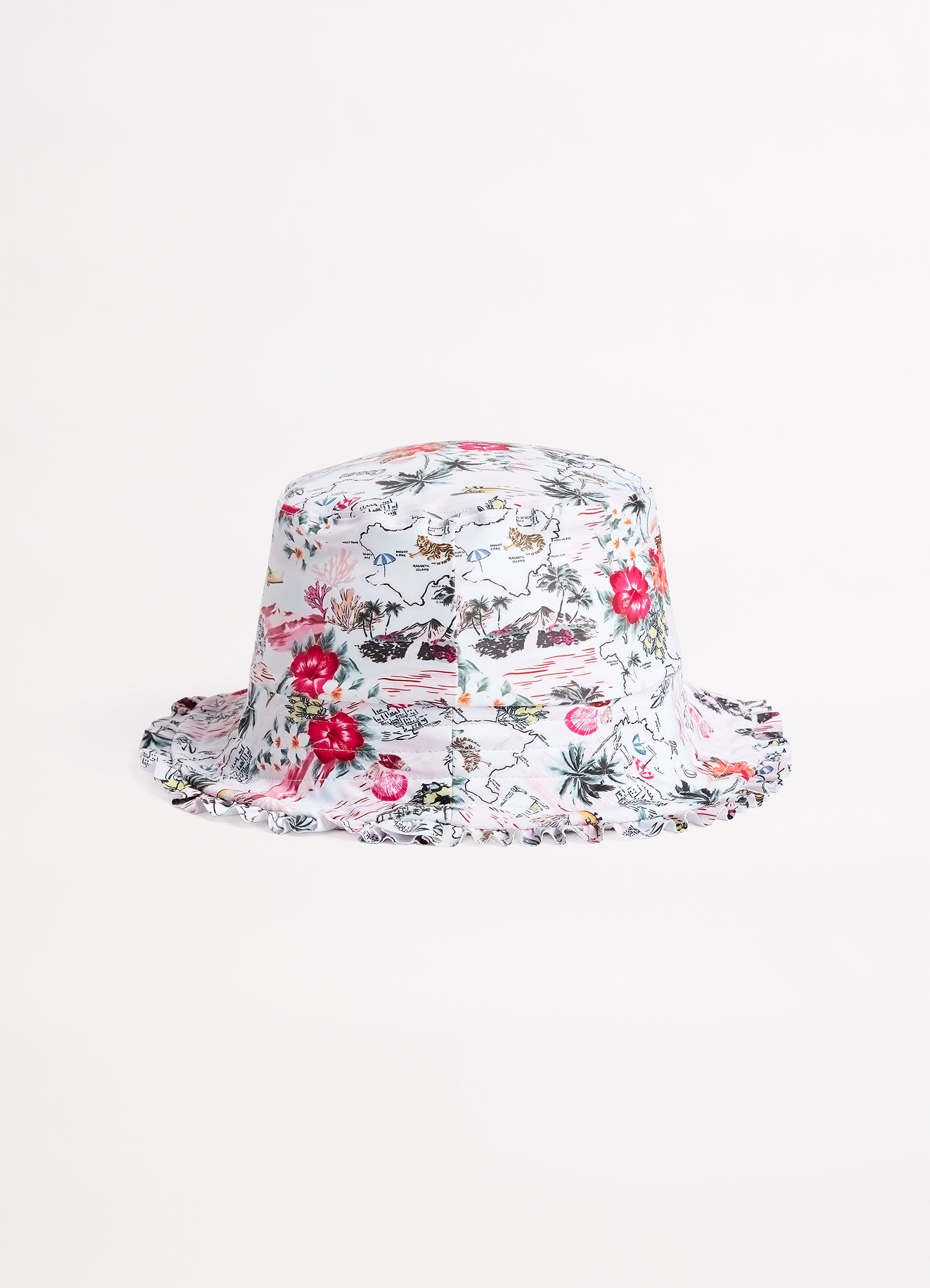 Girls Coast To Coast Bucket Hat  - Pink Coast - PinkCoast view 2