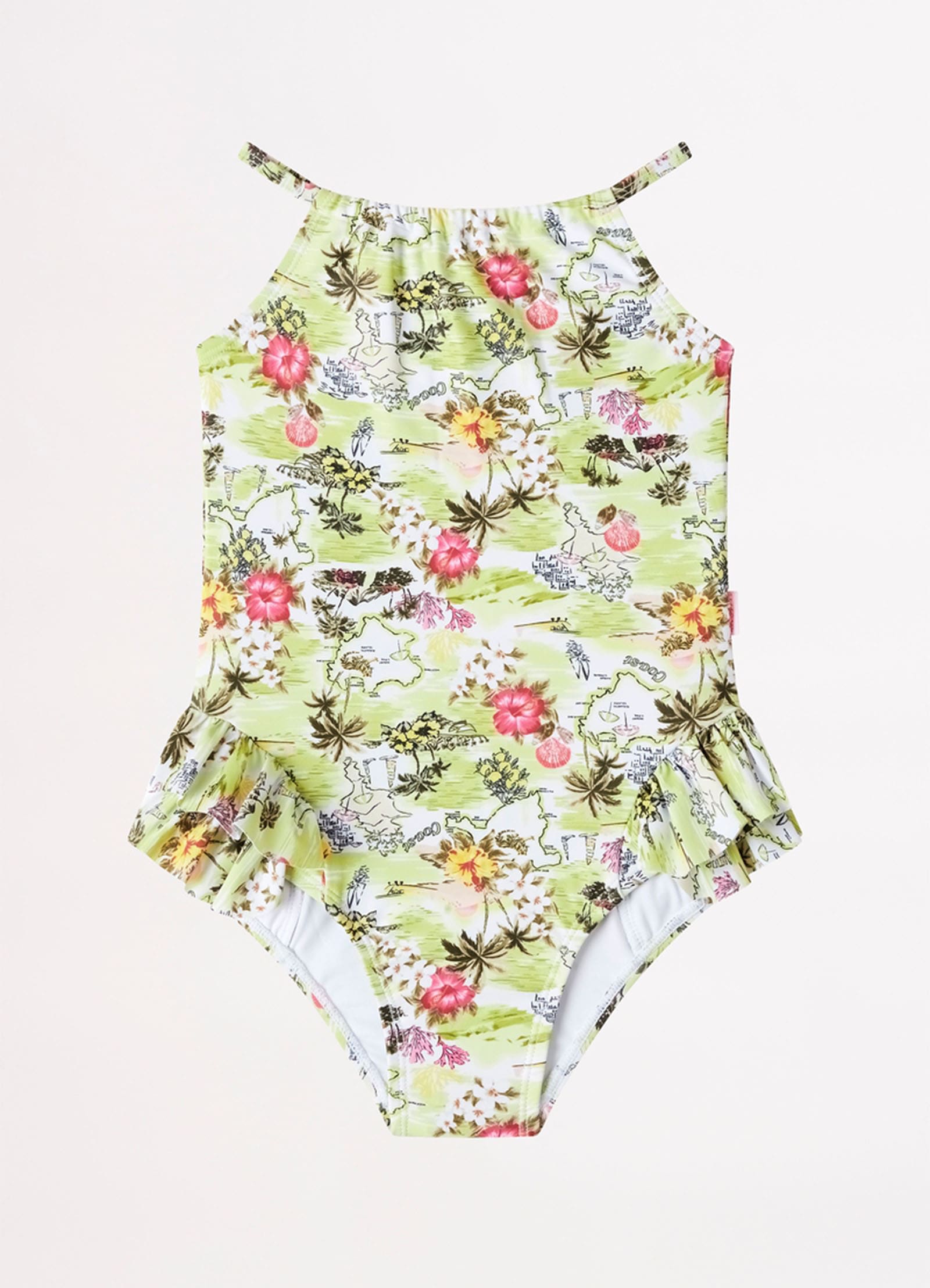 Girls Coast To Coast Halter Neck One  - Lime Coast - LimeCoast view 3