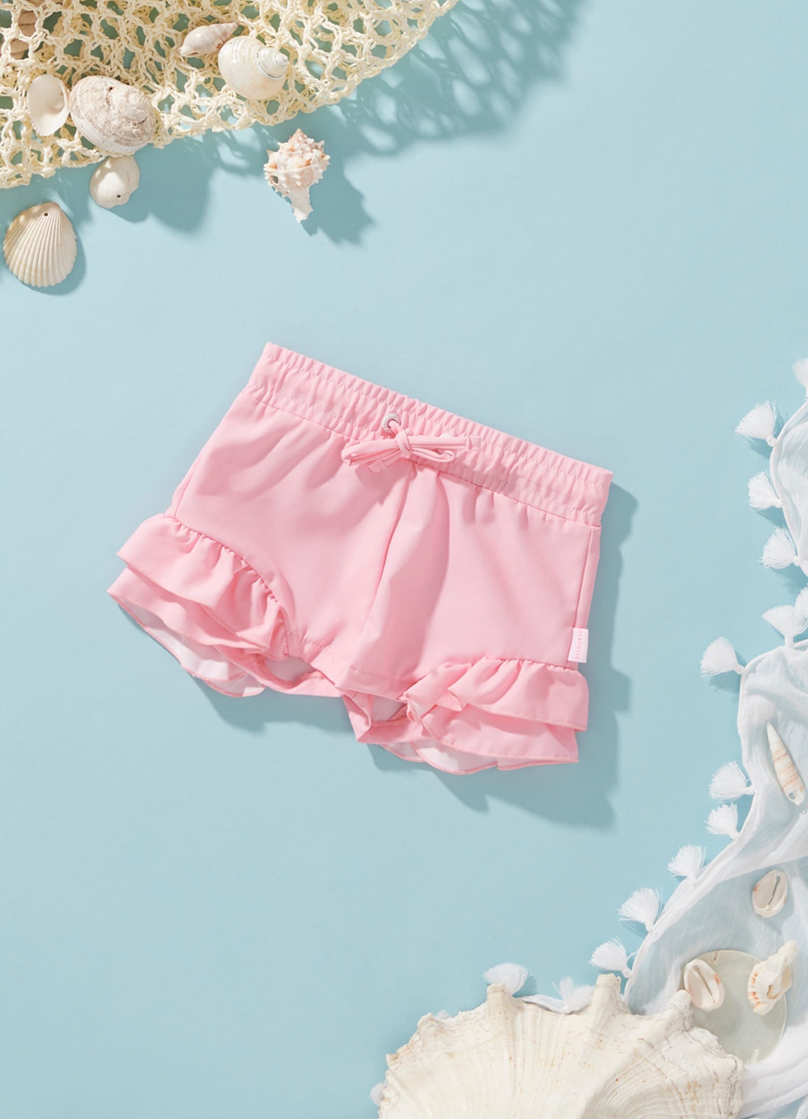 Girls Essential Boardshorts  - Rose - Rose