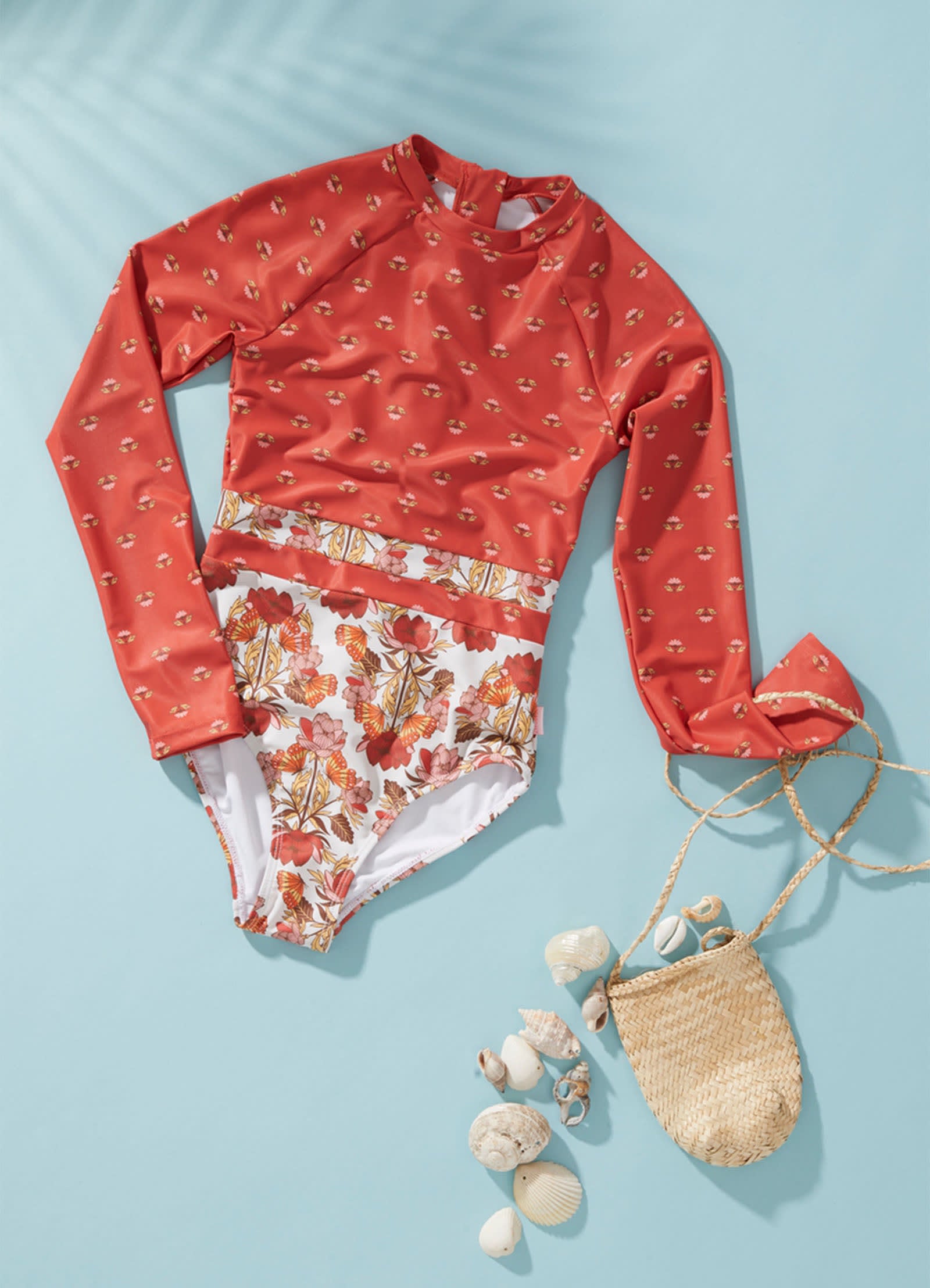 Girls Papillon Splice Paddlesuit  - Papillon - Papillon view 2