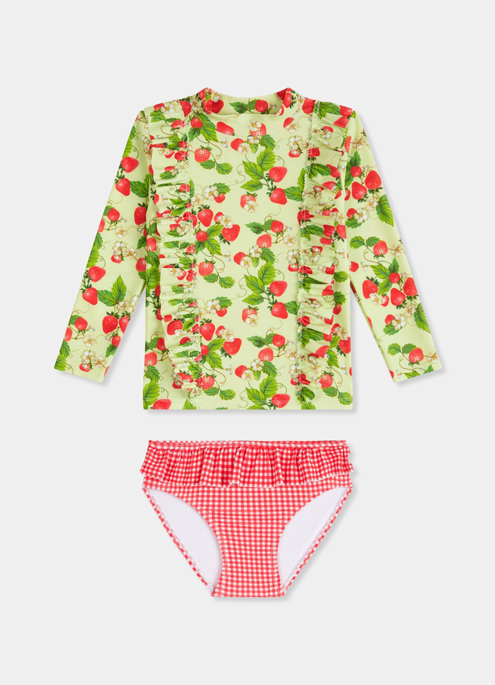 Girls Ruffle Surf Set - Sundae - Sundae
