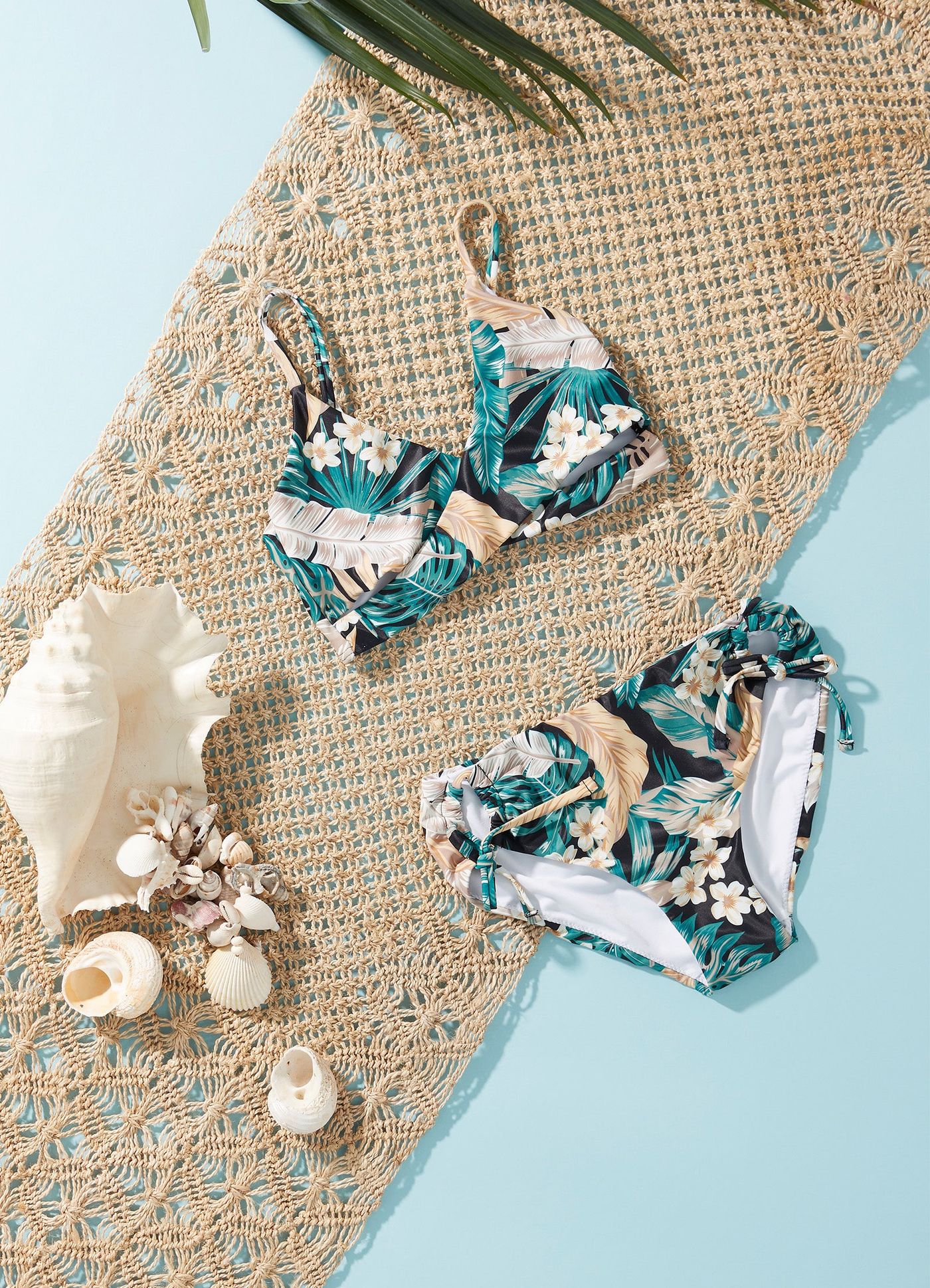 Girls Saint Lucia Wrap Bikini - Saint Lucia - Saint Lucia