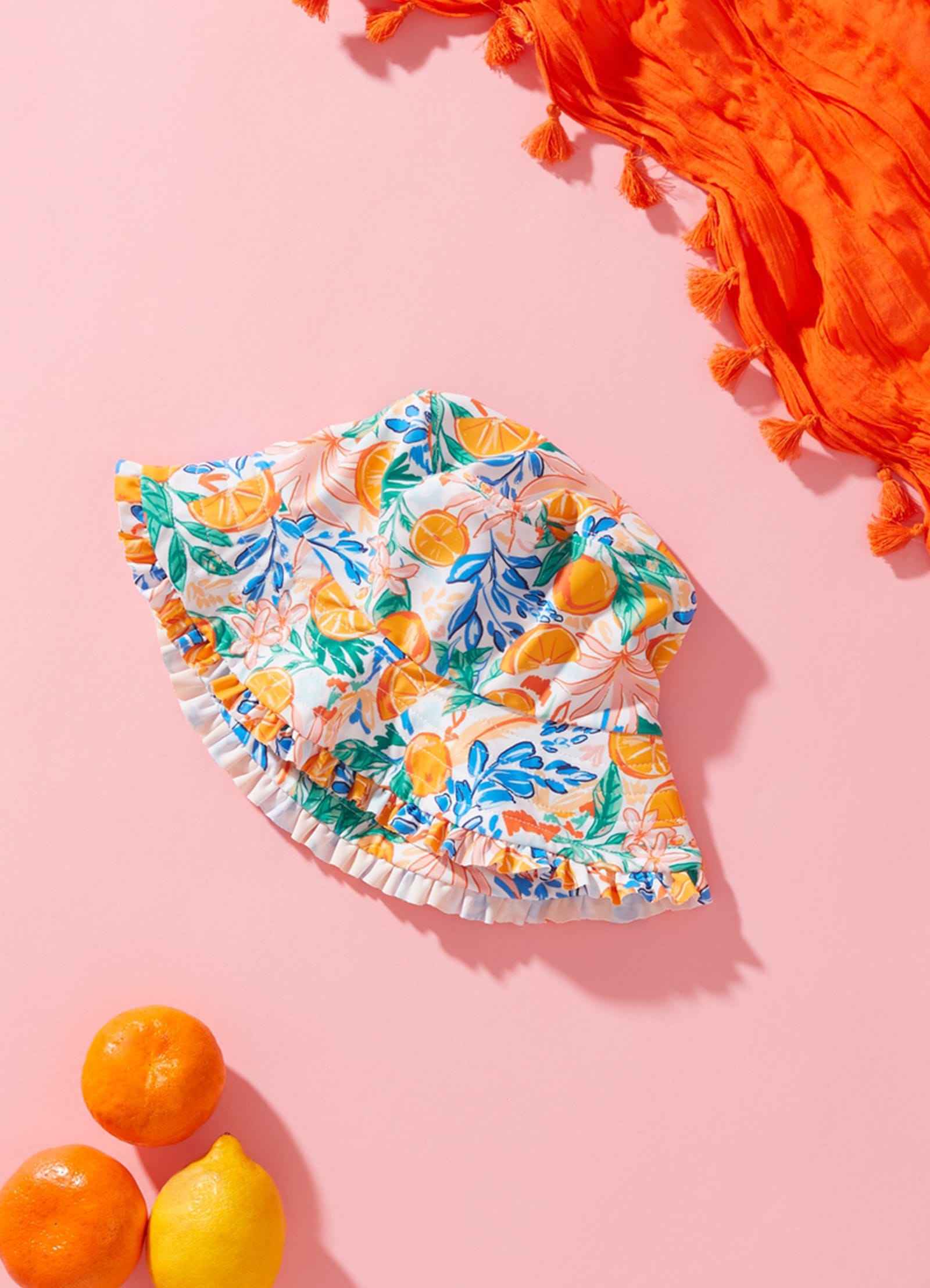 Girls Sienna Bucket Hat  - Sienna - Sienna