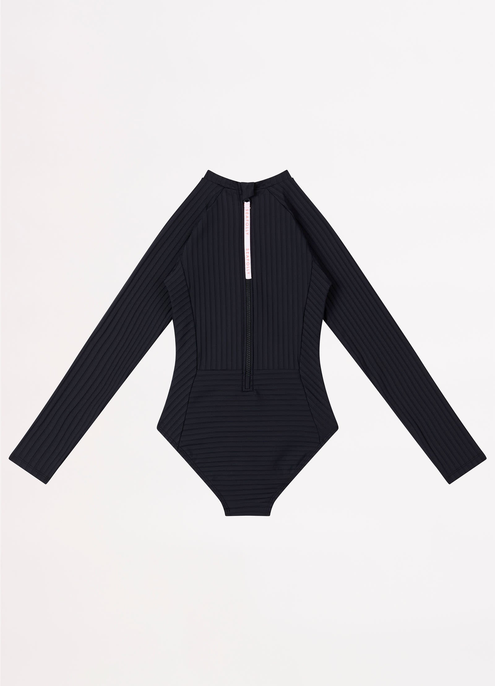 Girls Summer Essential Panelled Paddlesuit  - Black - Black view 2