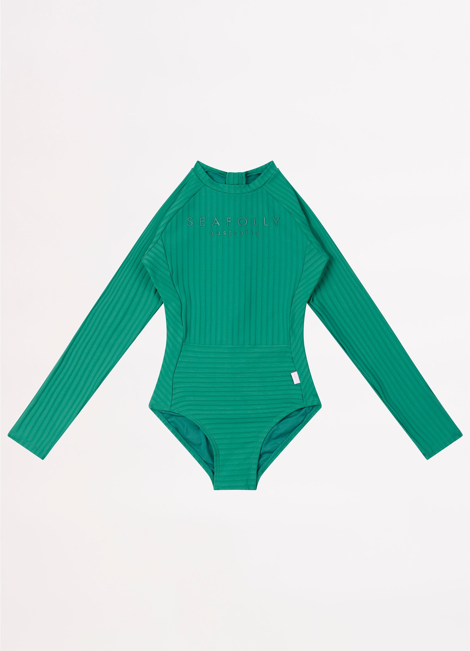 Girls Summer Essential Panelled Paddlesuit  - Forest - Forest