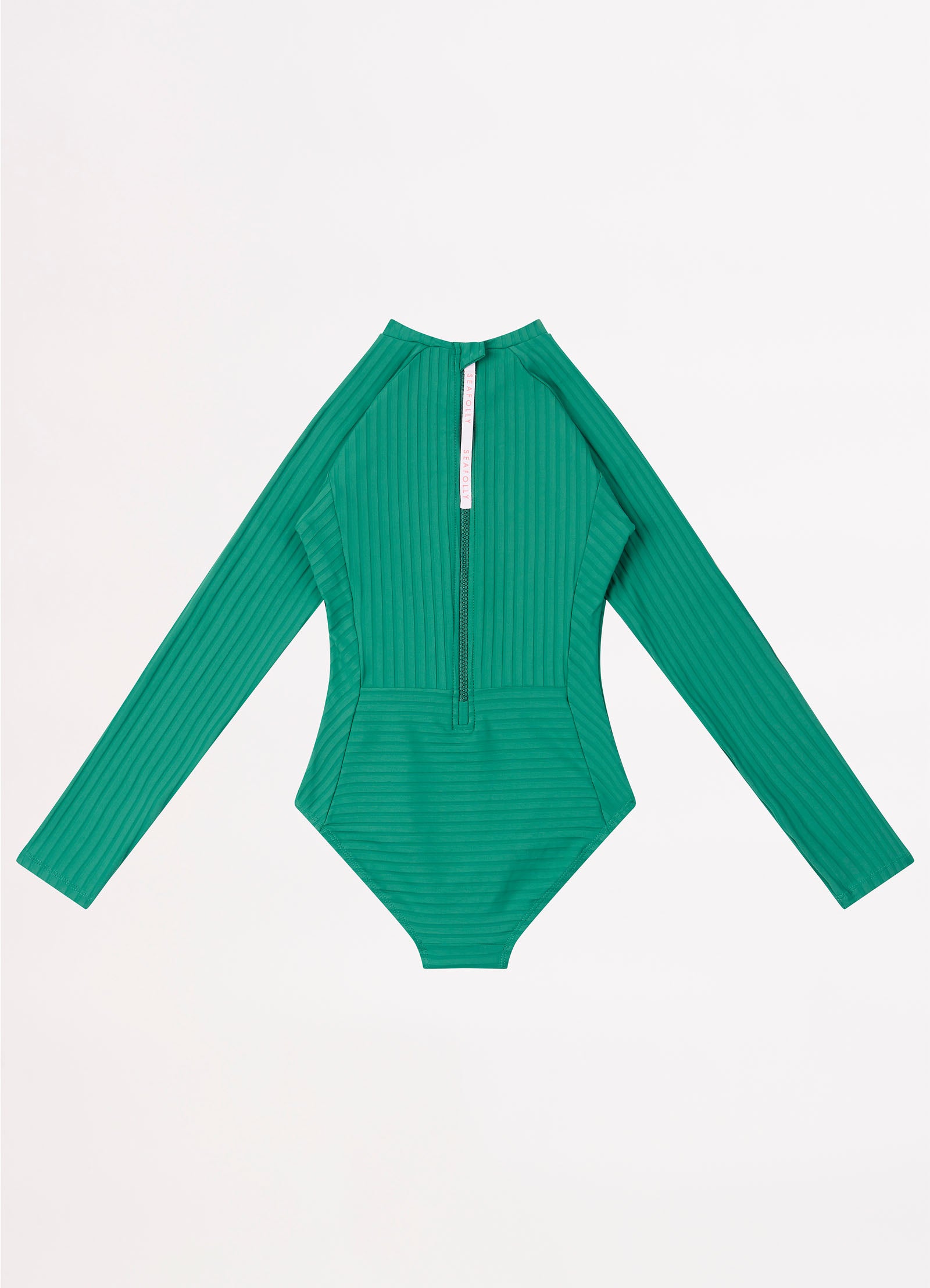 Girls Summer Essential Panelled Paddlesuit  - Forest - Forest view 2