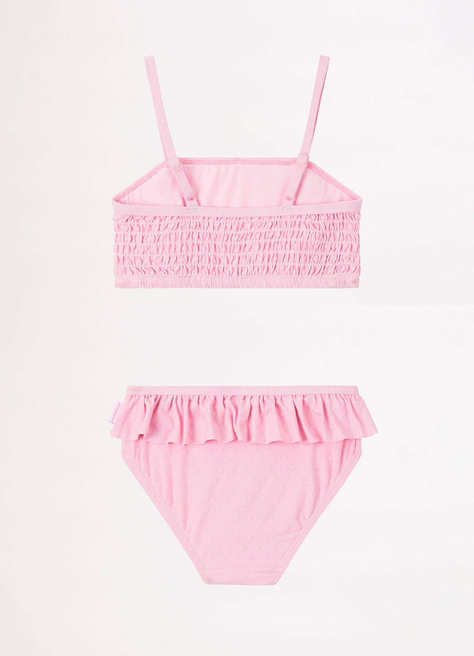 Girls Summer Essential Square Neck Bikini  - Sweet Lilac - Sweet Lilac view 3