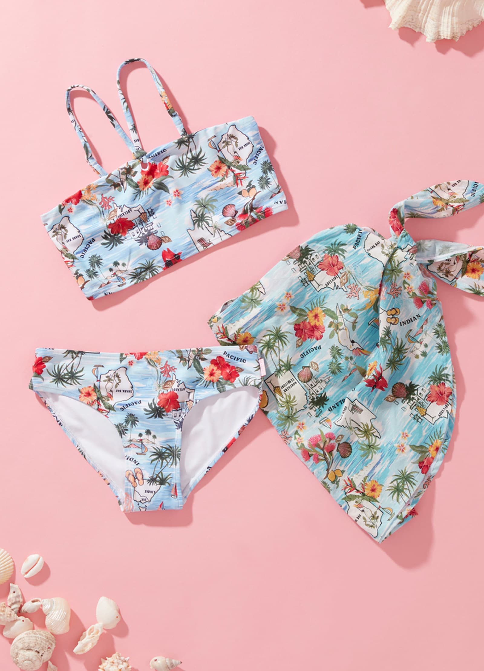 Girls Summer Vacay 3Pc Set  - Summer Vaca - SummerVaca view 2