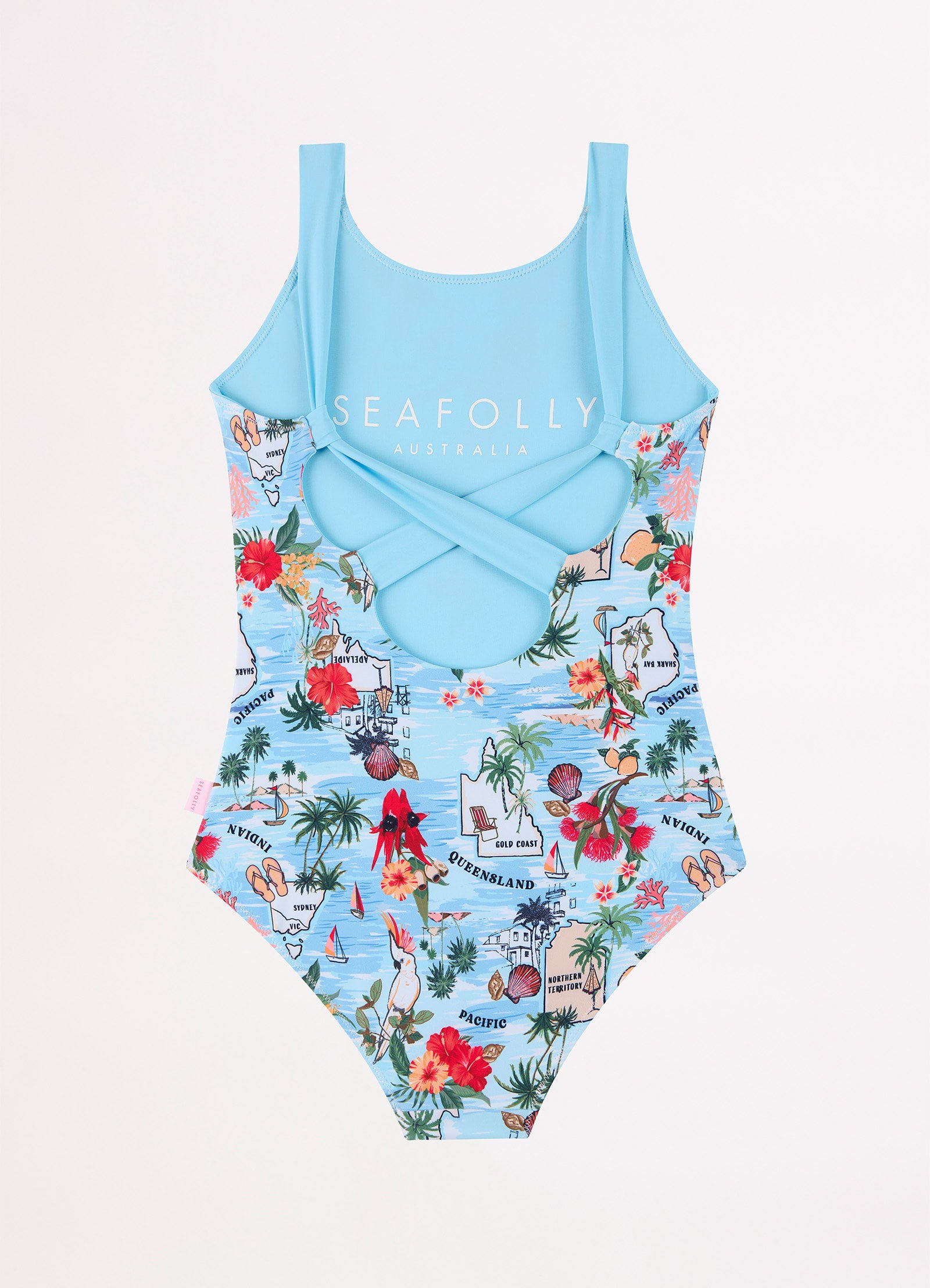 Girls Summer Vacay One Piece  - Summer Vaca - SummerVaca view 3