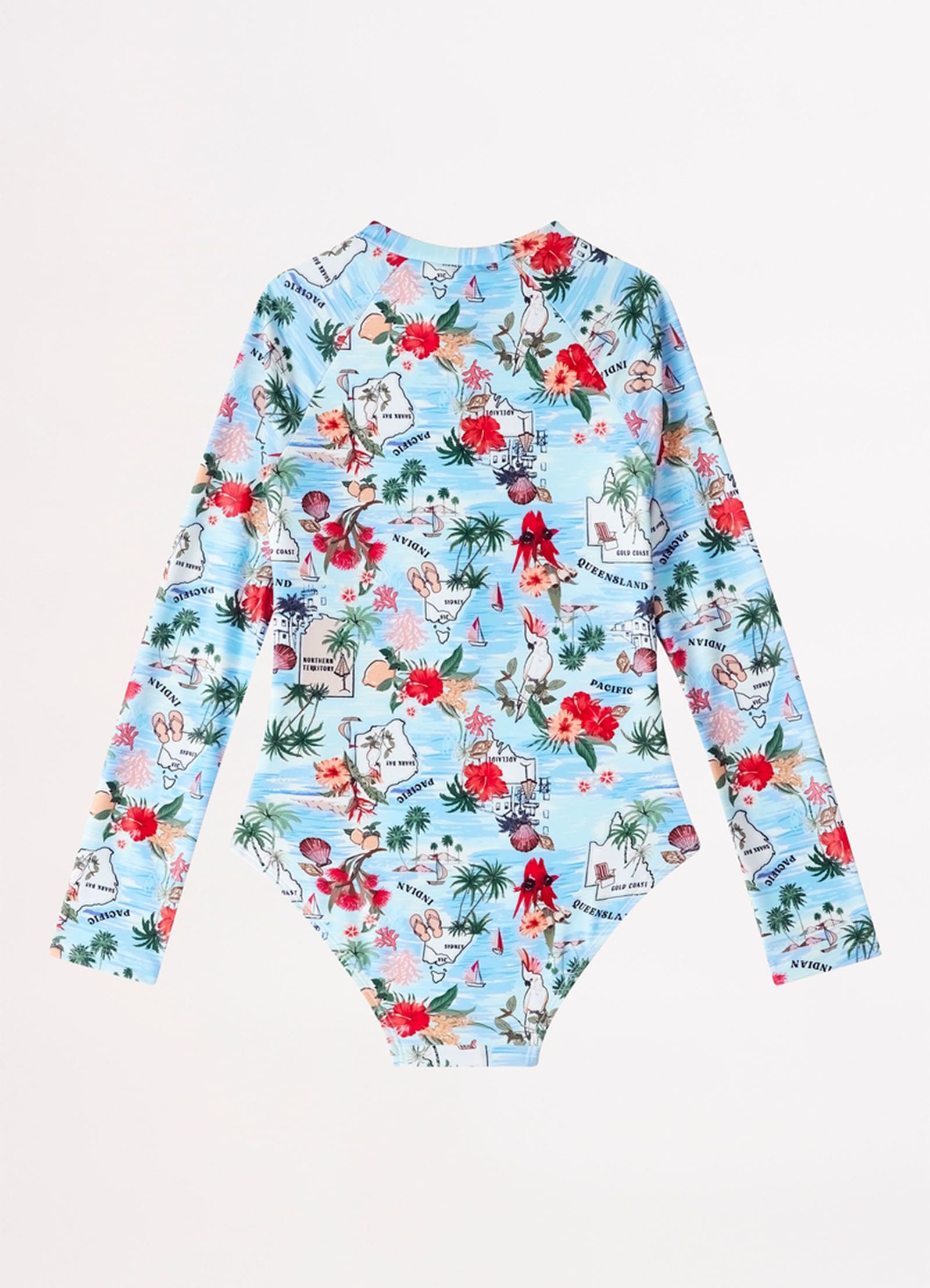 Girls Summer Vacay Paddlesuit  - Summer Vaca - SummerVaca view 4