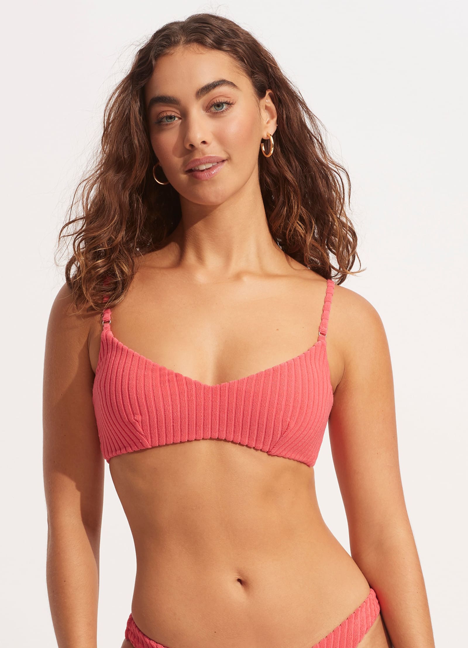 Havana Bralette - Sun Kissed Coral - Sun Kissed Coral view 2