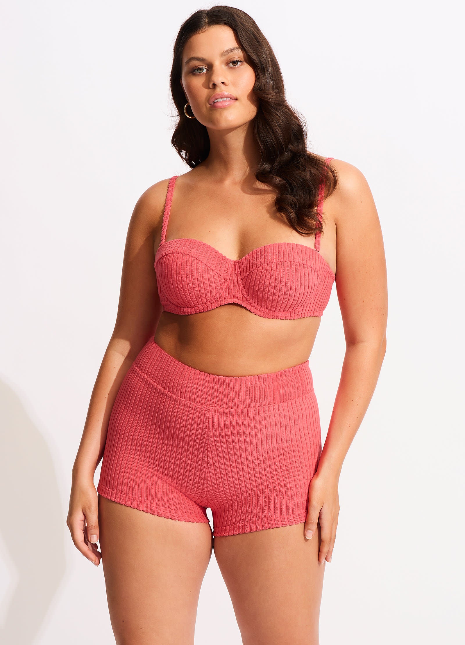 Havana Bustier Bra - Sun Kissed Coral - Sun Kissed Coral view 2