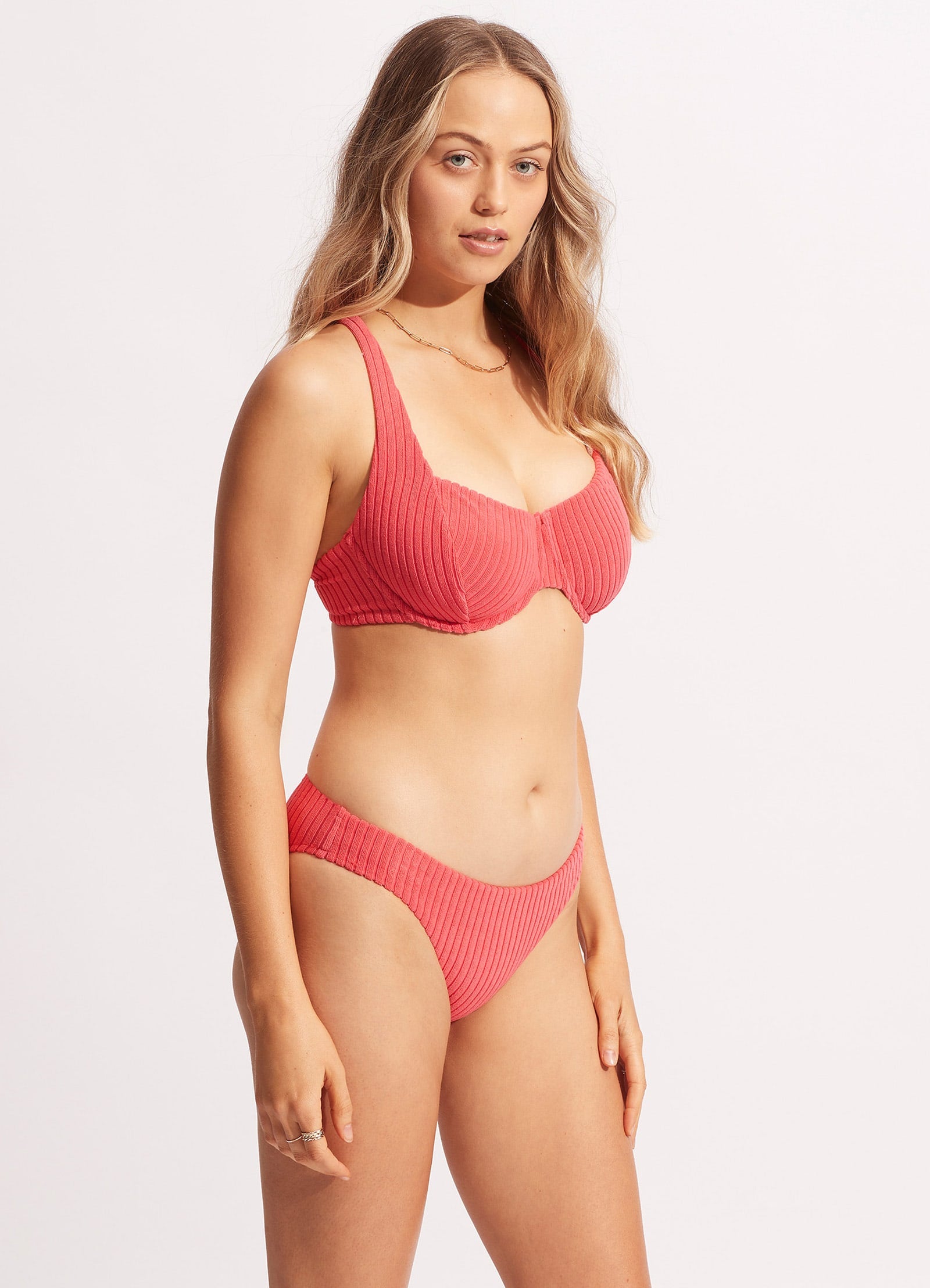 Havana DD Underwire Bra - Sun Kissed Coral - Sun Kissed Coral view 3