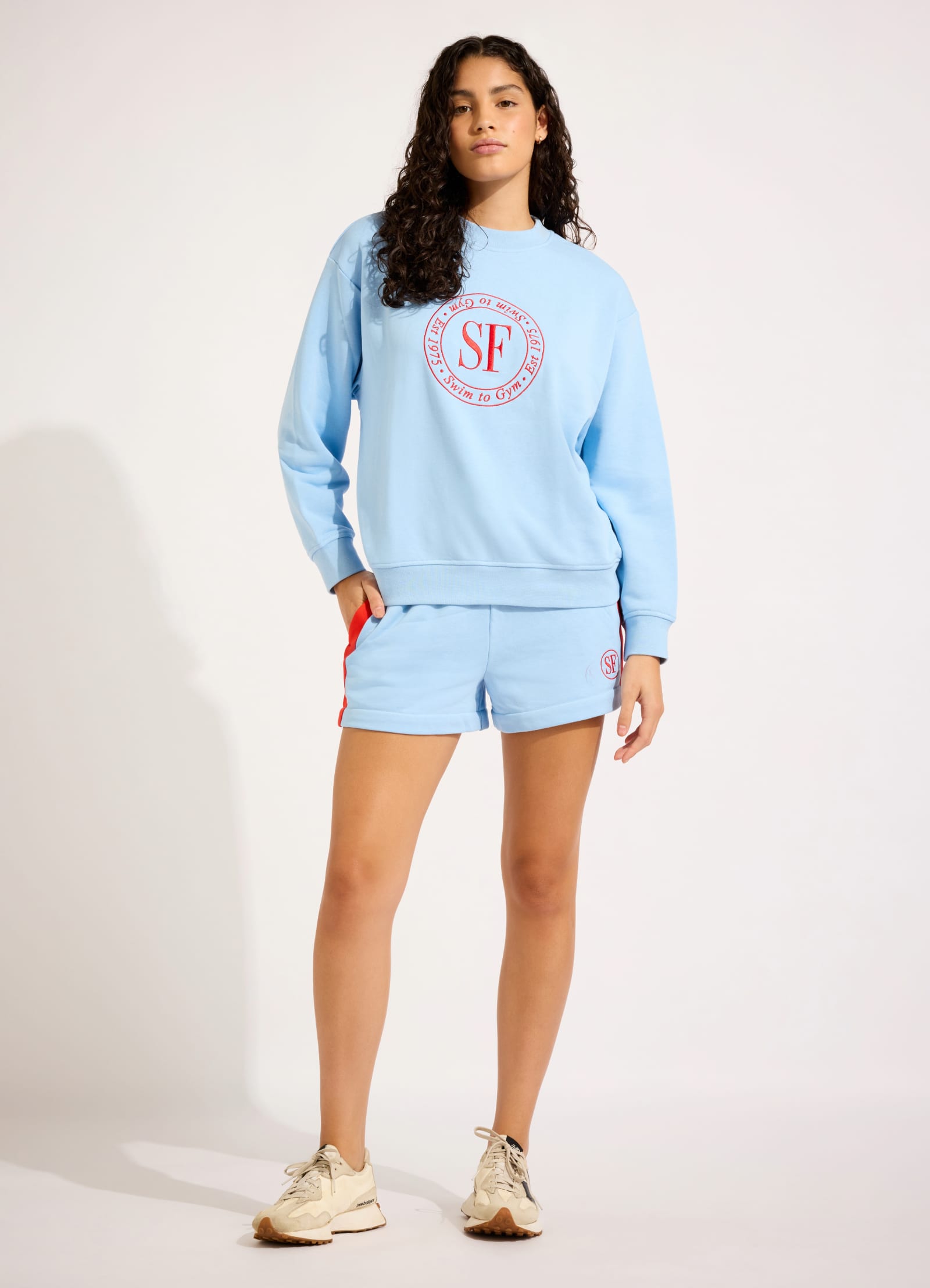 Heritage Jumper - Powder Blue - Powder Blue
