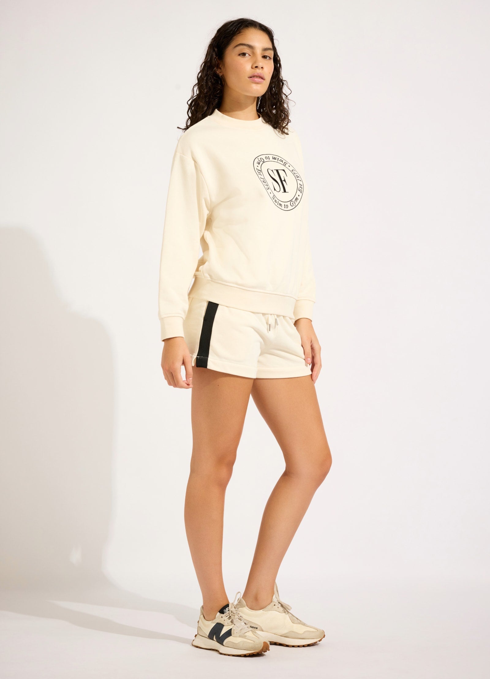 Heritage Shorts - Ecru - Ecru view 3