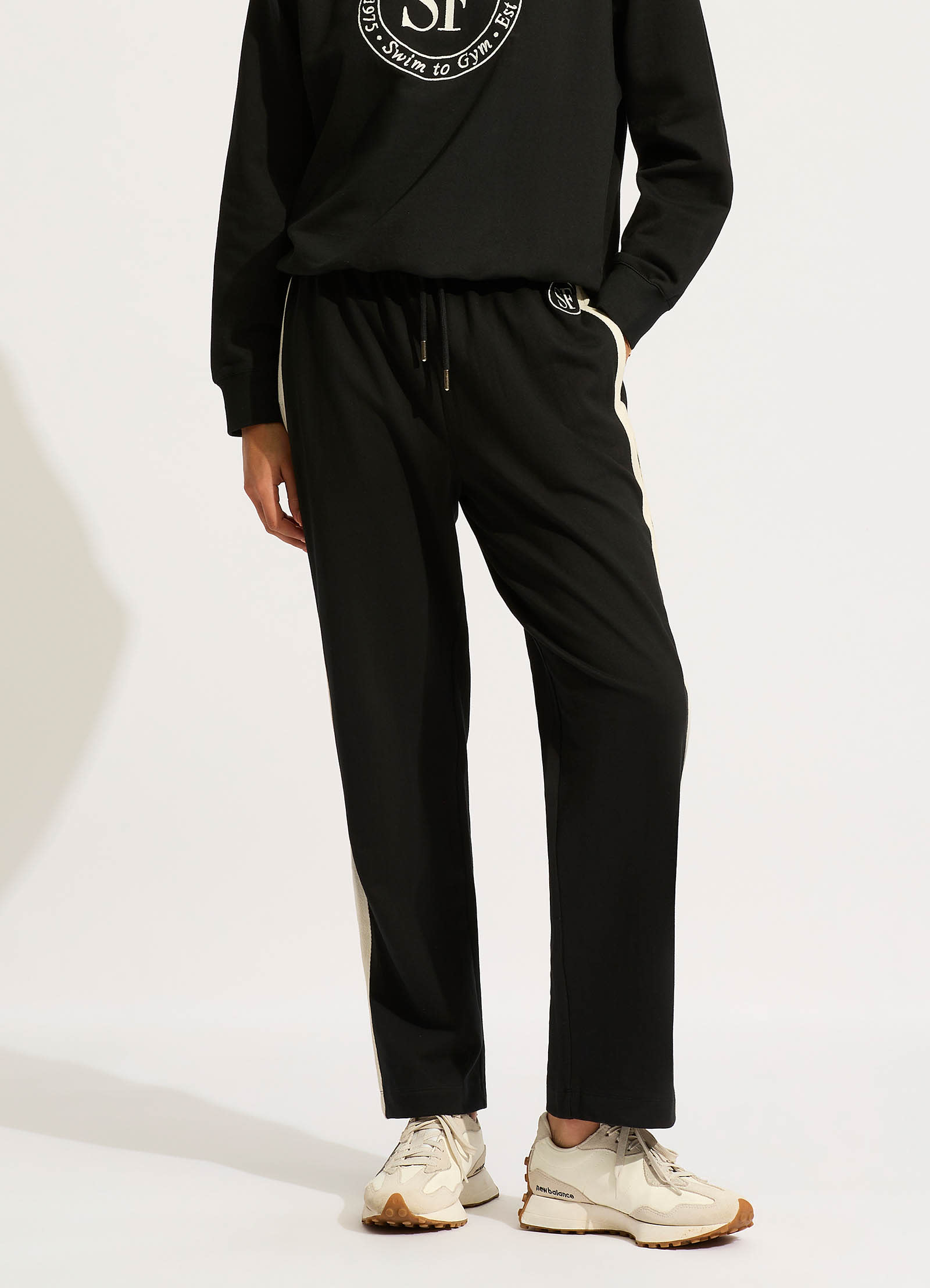Heritage Sweat Pants  - Black - Black view 2