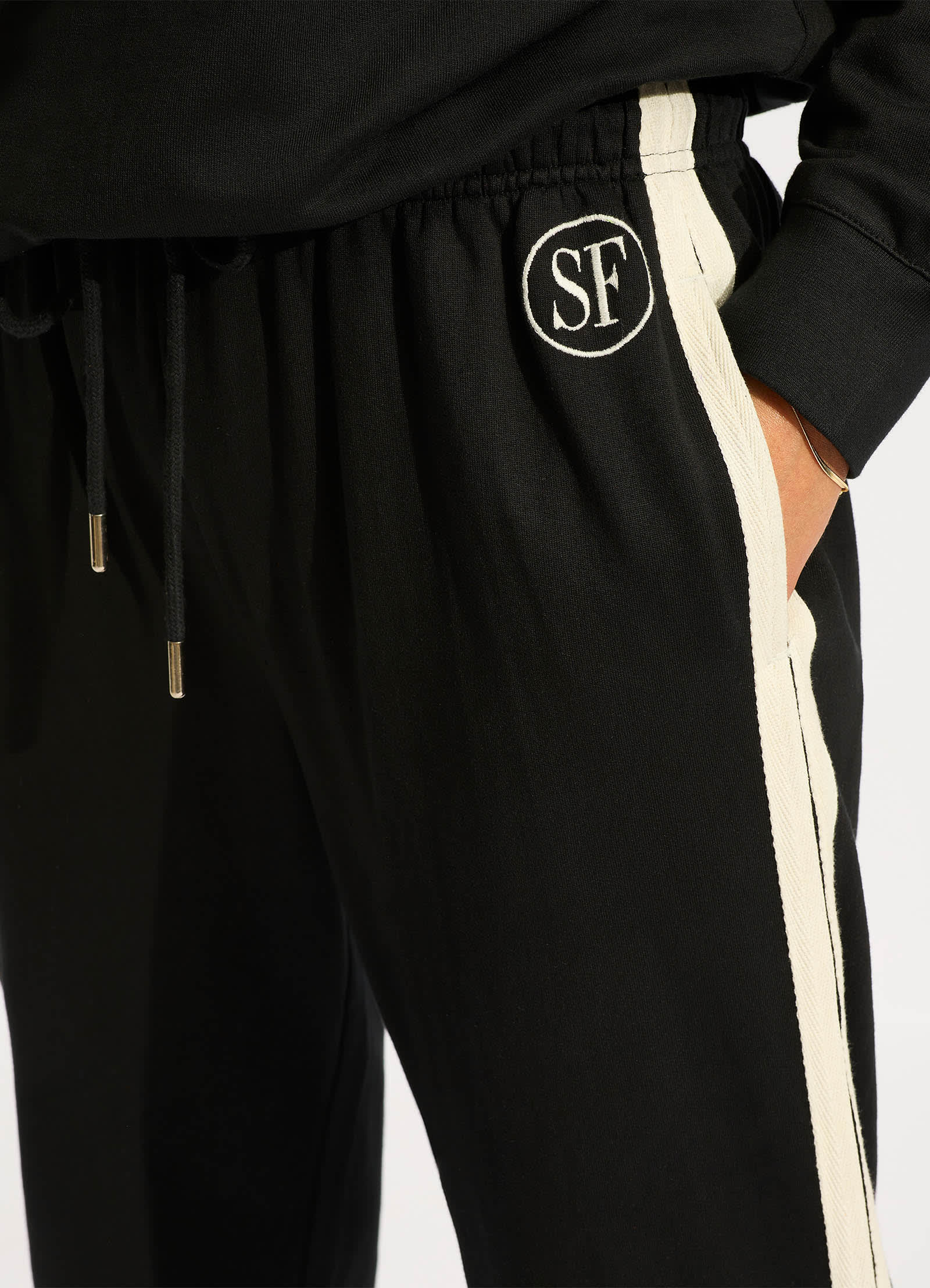Heritage Sweat Pants  - Black - Black view 5