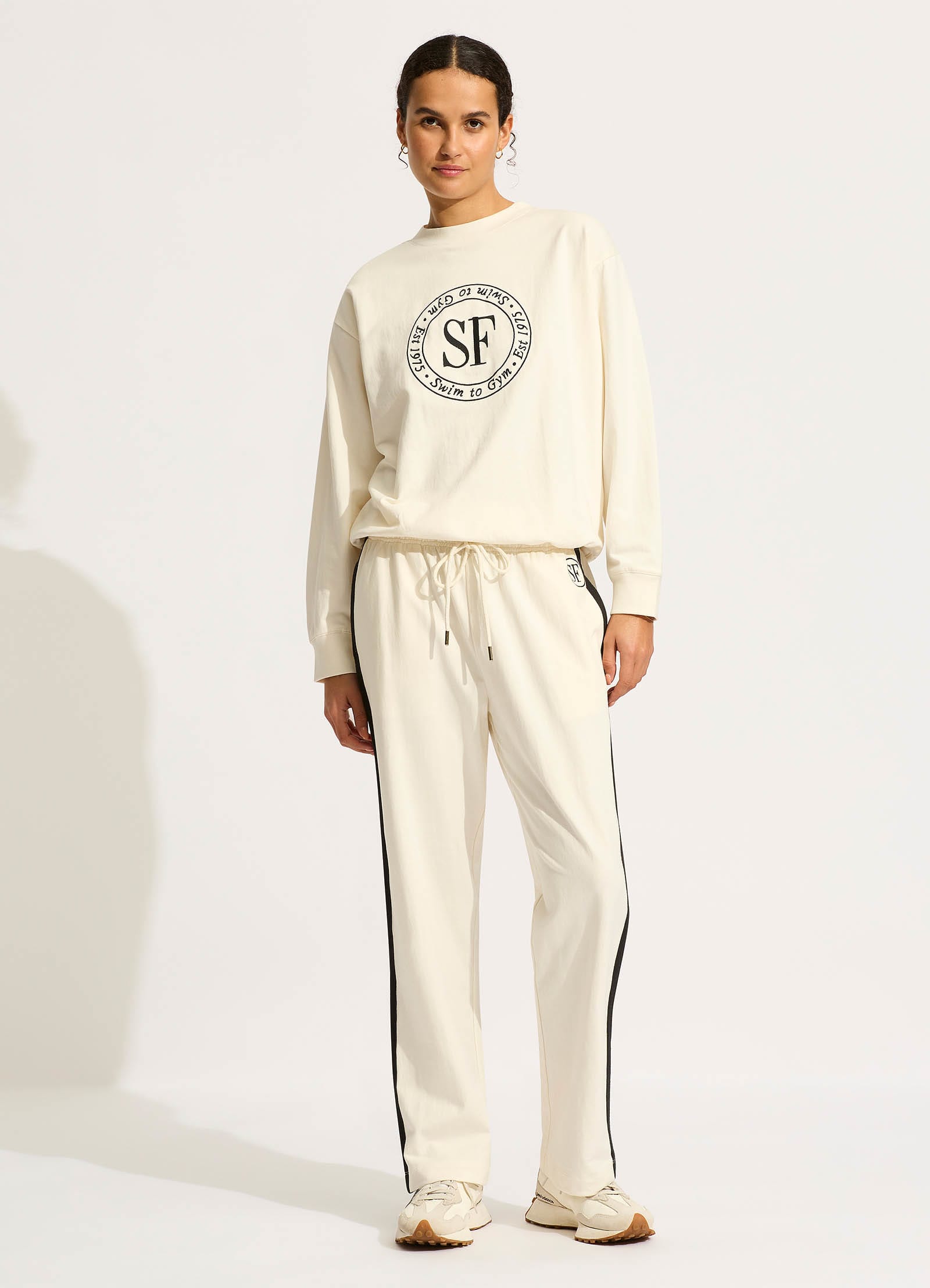 Heritage Sweat Pants - Ecru - Ecru