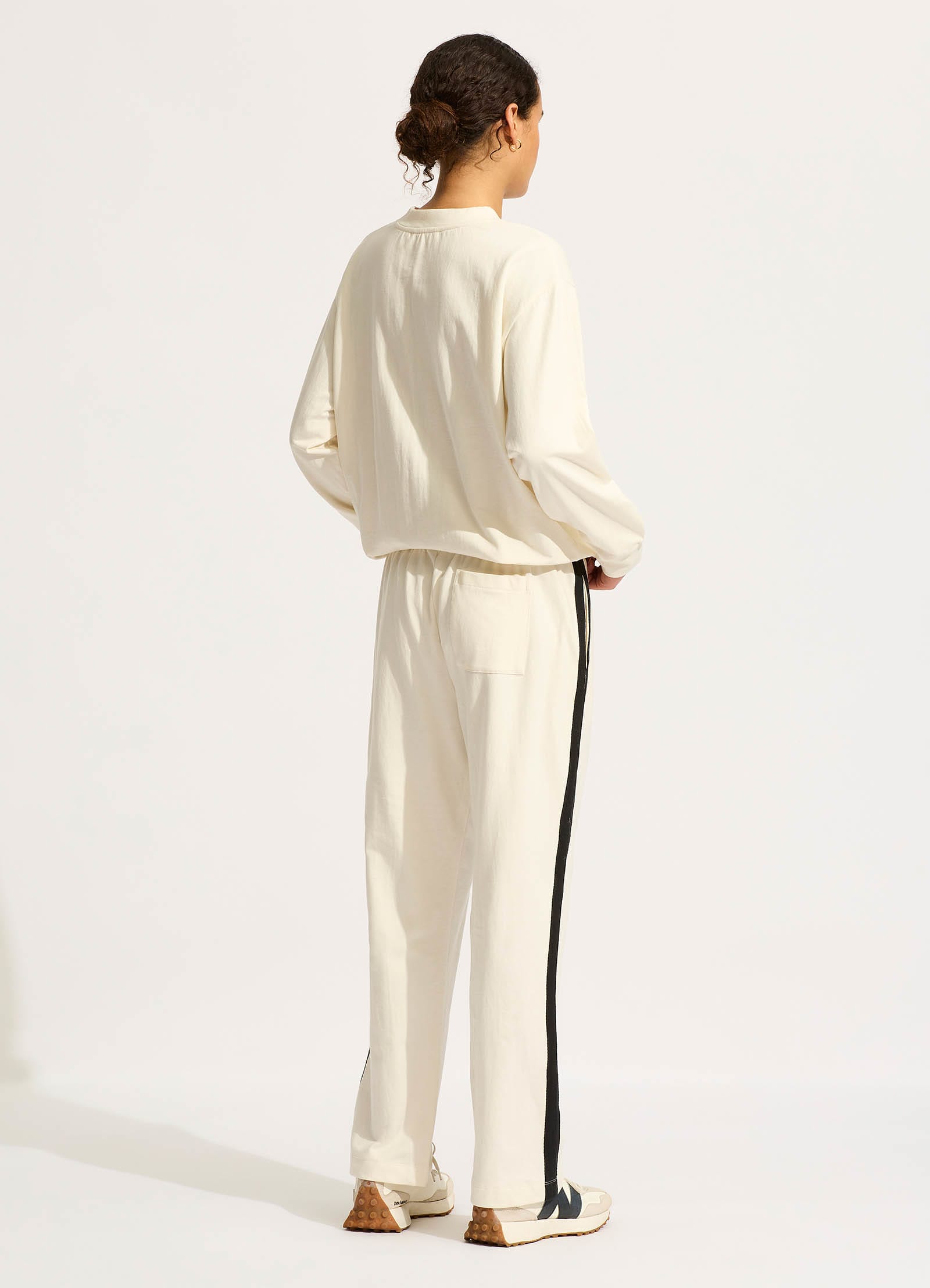 Heritage Sweat Pants  - Ecru - Ecru view 4