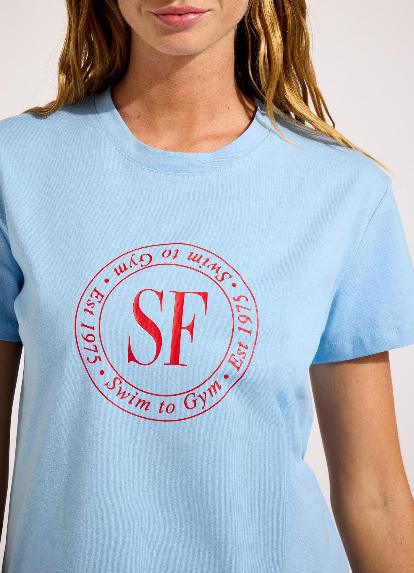 Heritage T-Shirt - Powder Blue - Powder Blue view 5