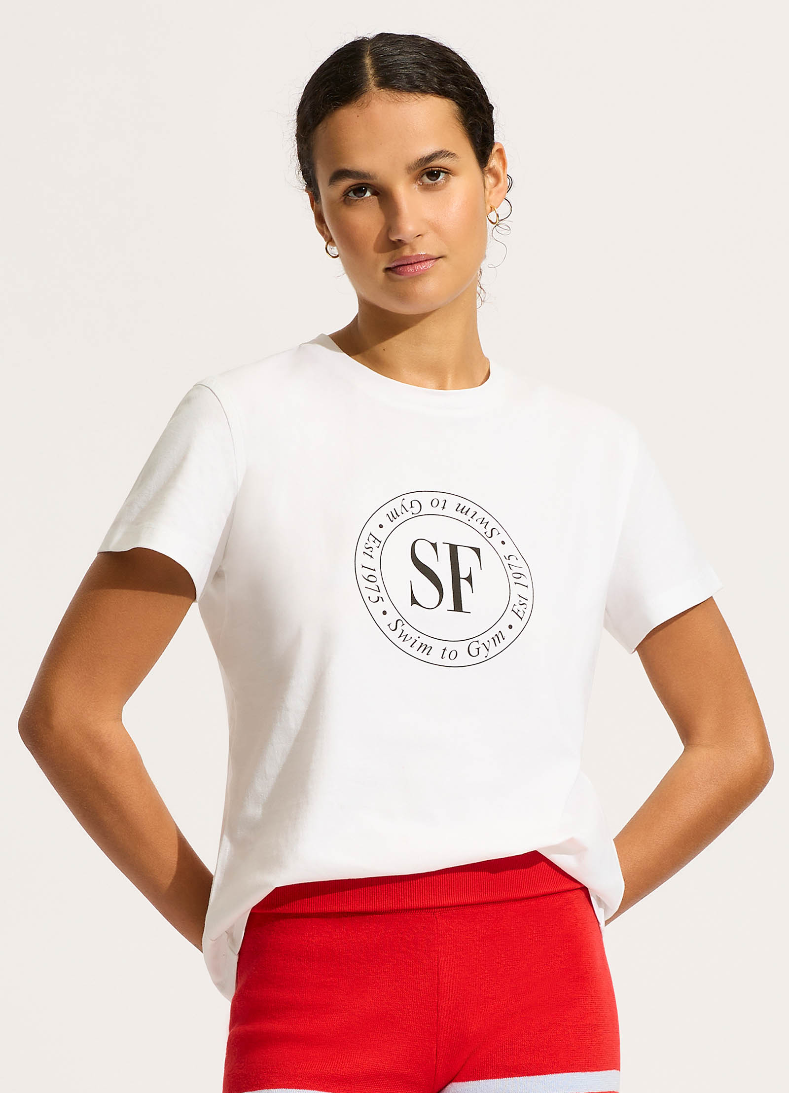 Heritage T-Shirt - White - White view 2