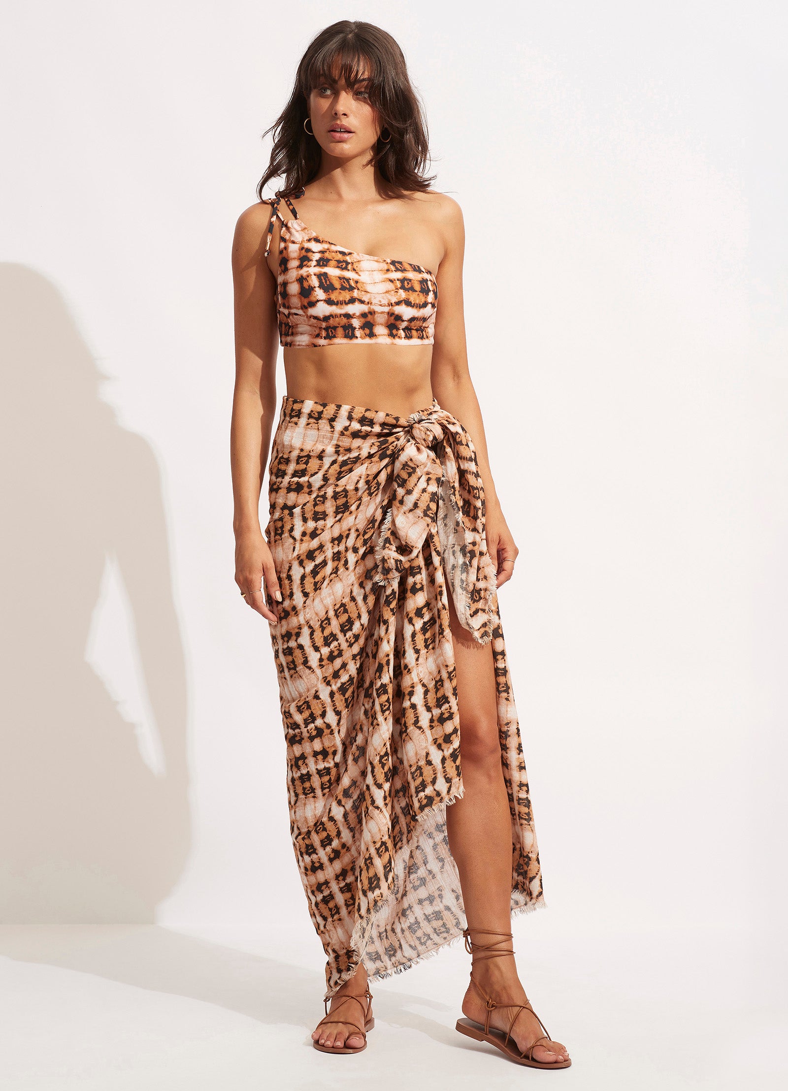 High Tide Pareo - Copper Tan - Copper Tan view 2