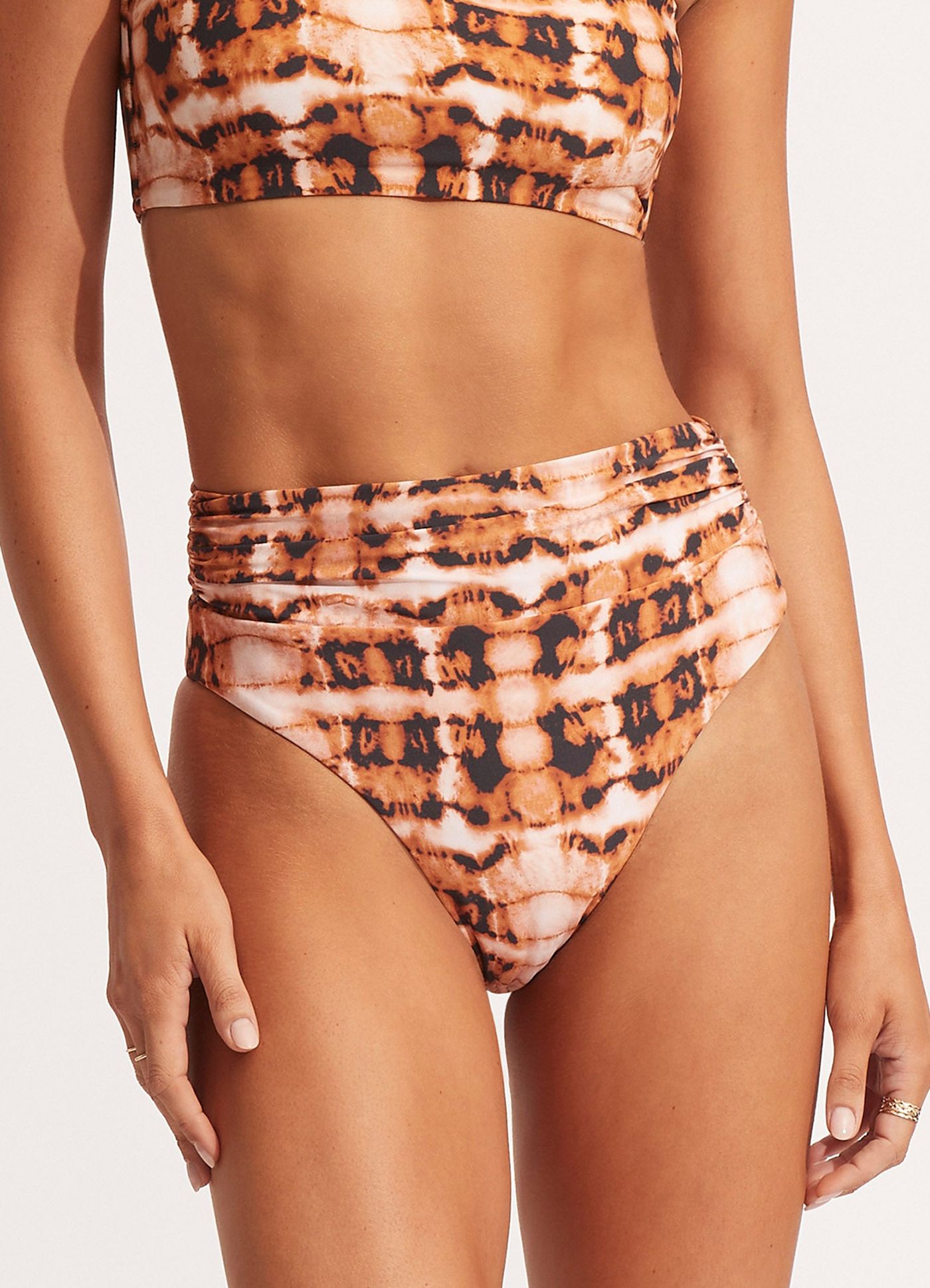 High Tide Rio Bikini Bottom - Copper Tan - Copper Tan view 3