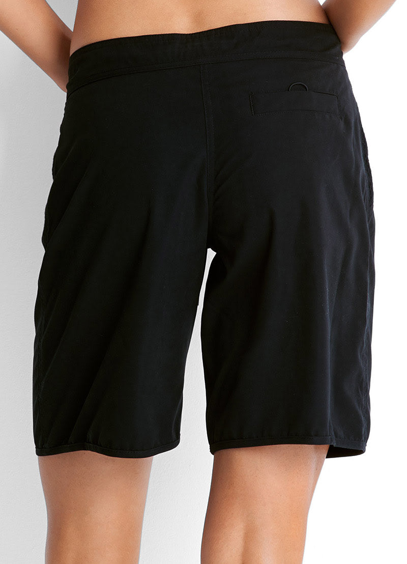 High Water Boardshort - Black - Black view 2