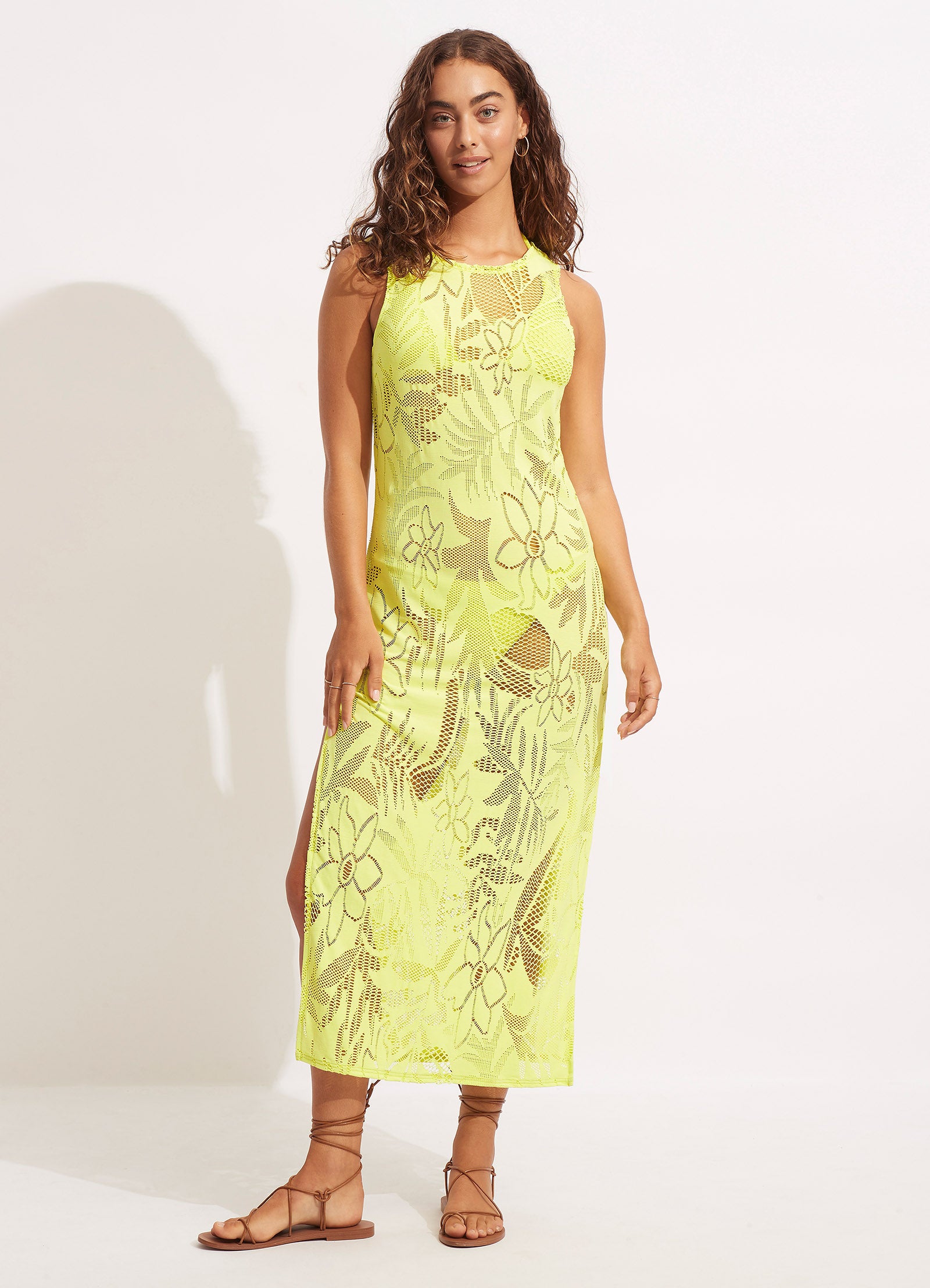 Islands Cover Up - Celery - Celery view 3