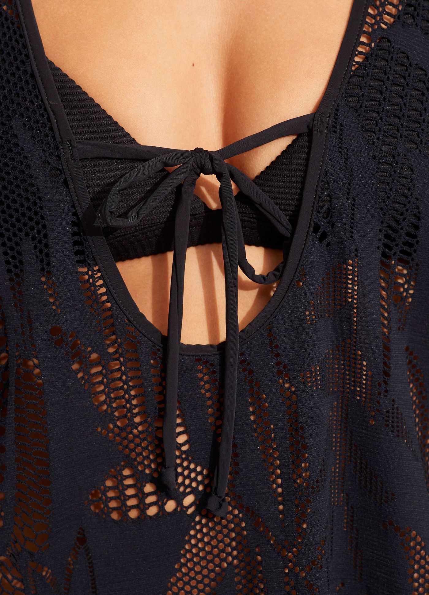 Islands Kaftan - Black - Black view 5