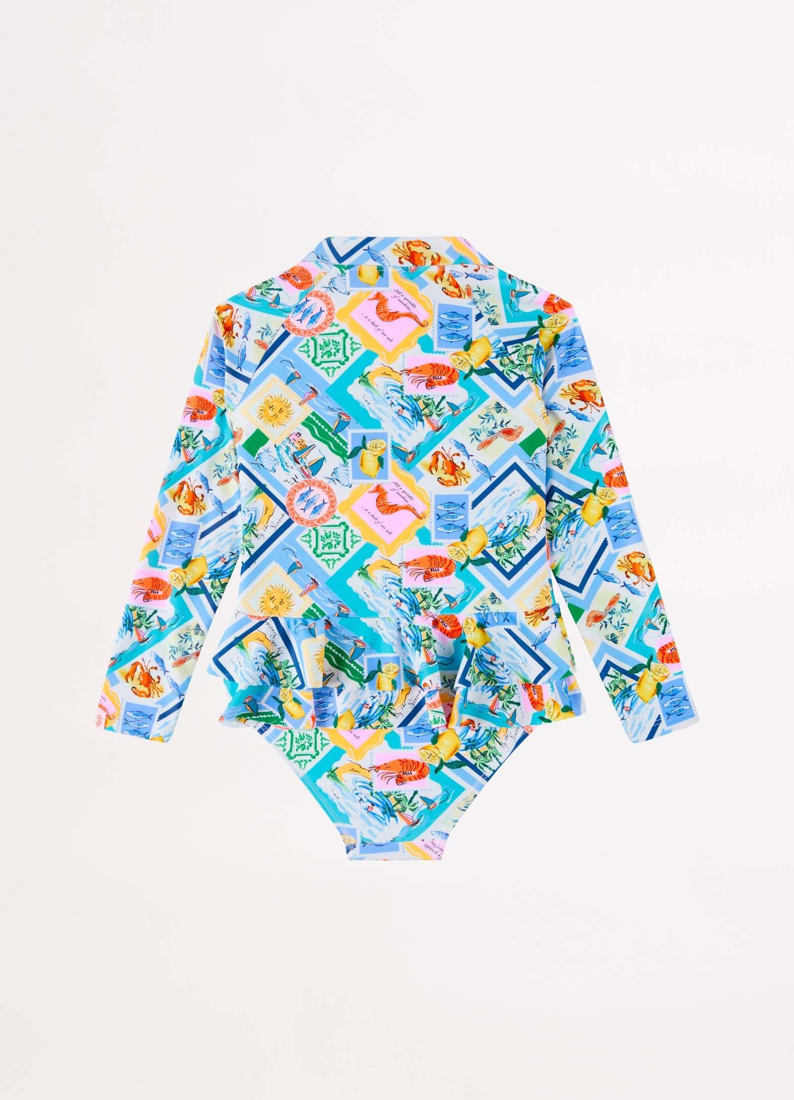 Isle Of Capri Girls Paddlesuit - Capri - Capri view 3