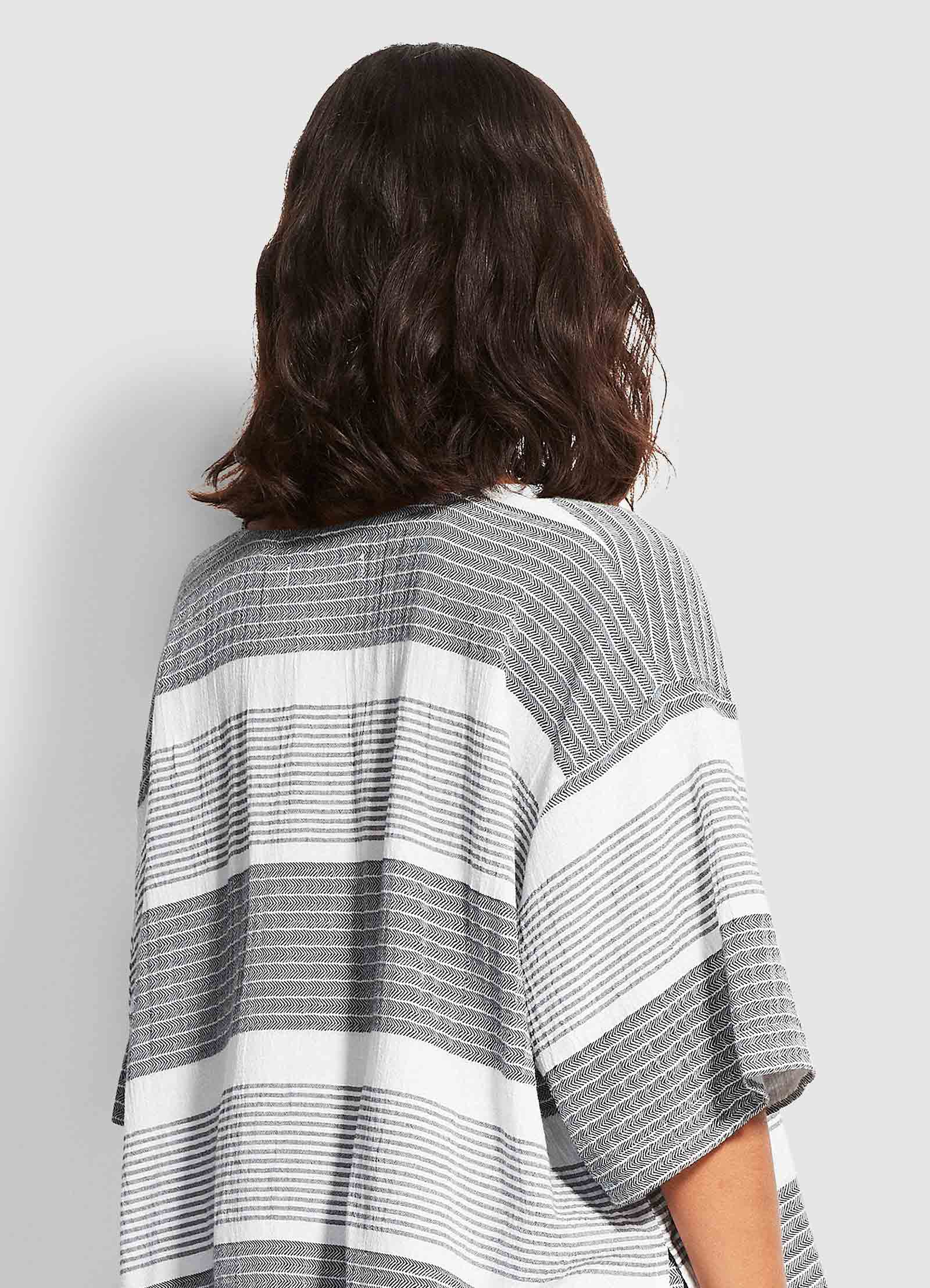 Jacquard Top  - Black - Black view 3