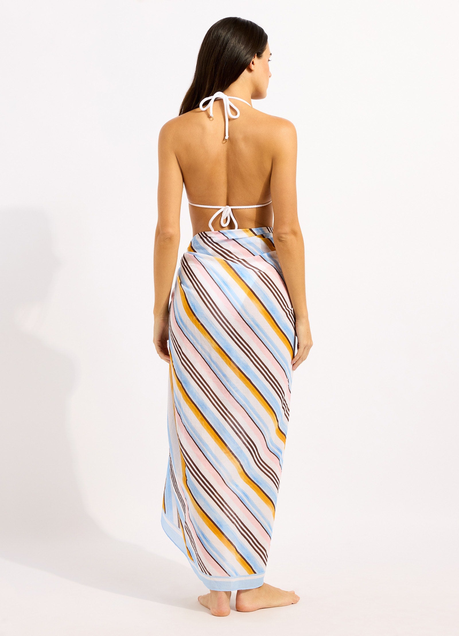 Kai Sarong - Powder Blue view 3