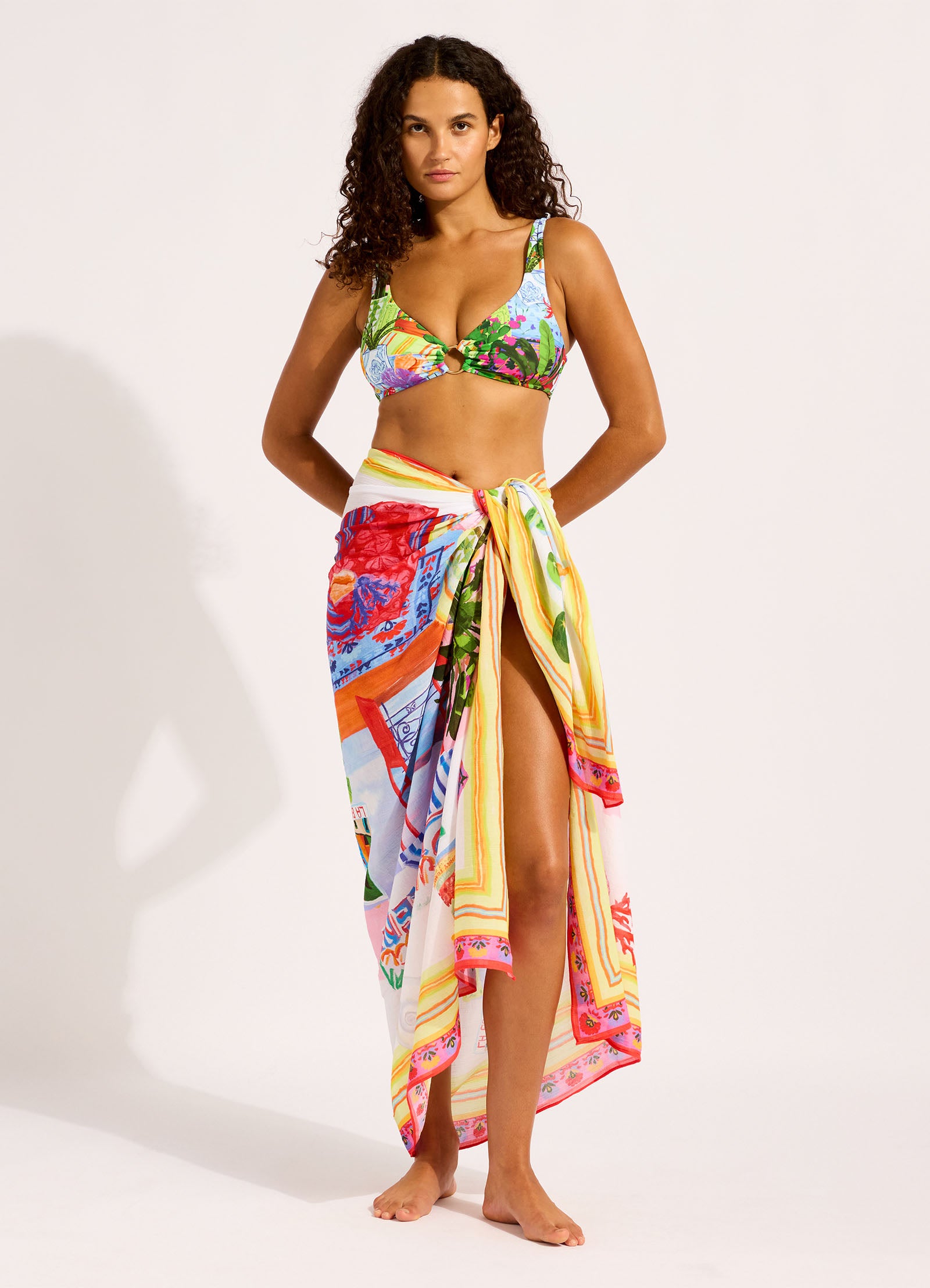 La Boca Sarong - Sapphire