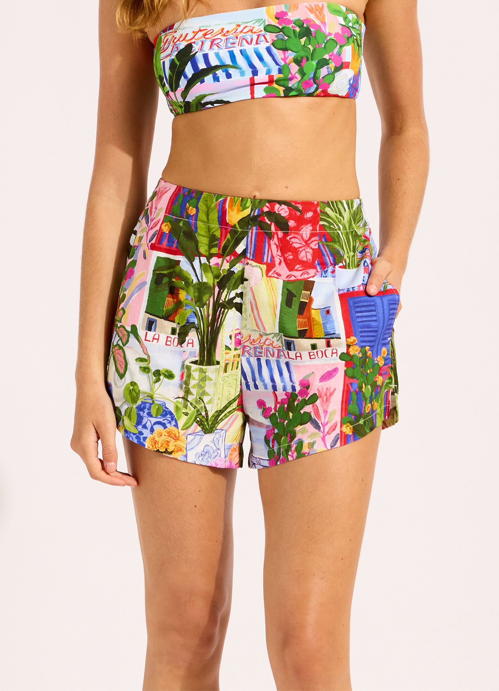 La Boca Tailored Short - Sapphire view 2