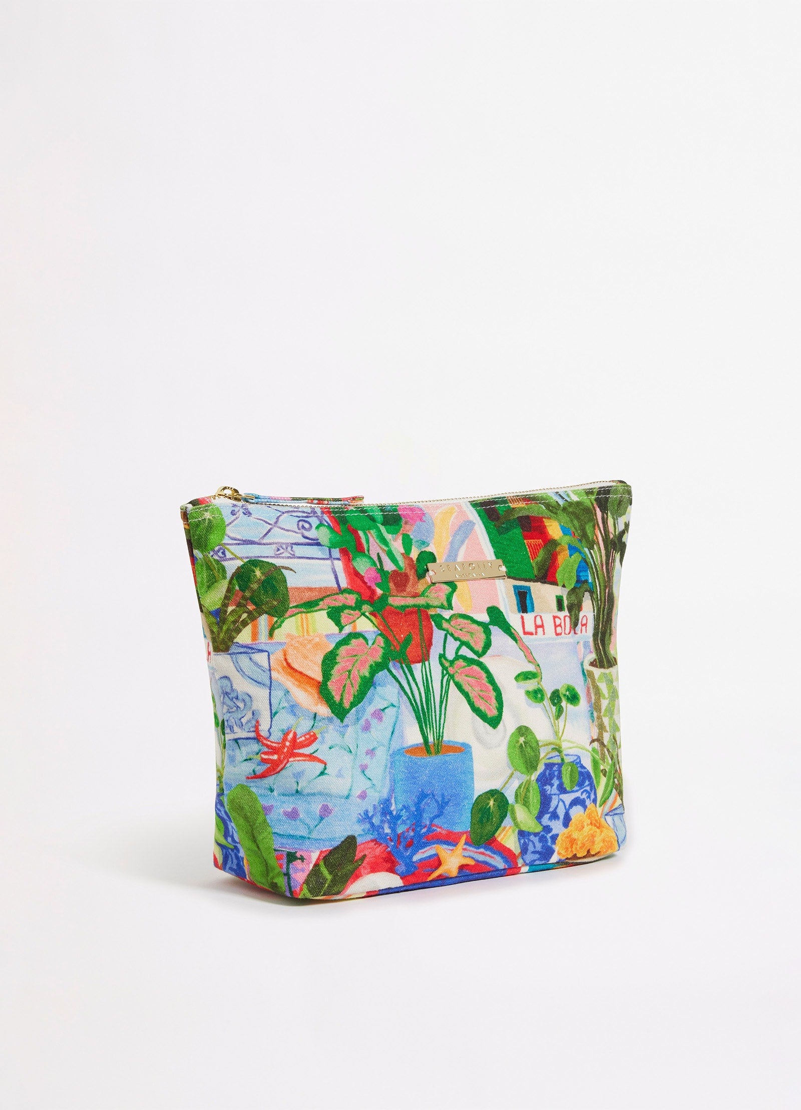La Boca Zip Top Pouch Bag - Sapphire view 2