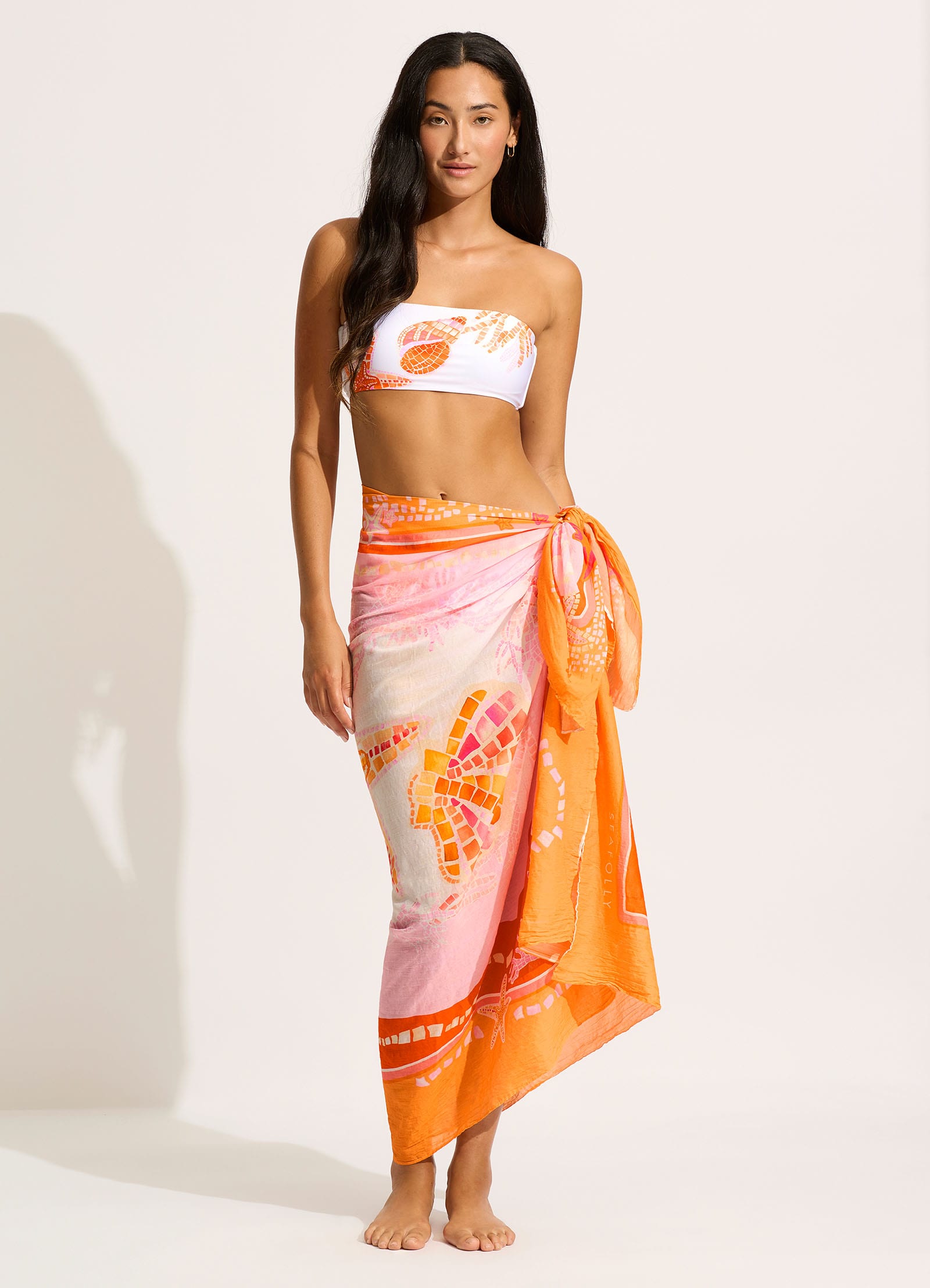 La Mer Sarong - White - White