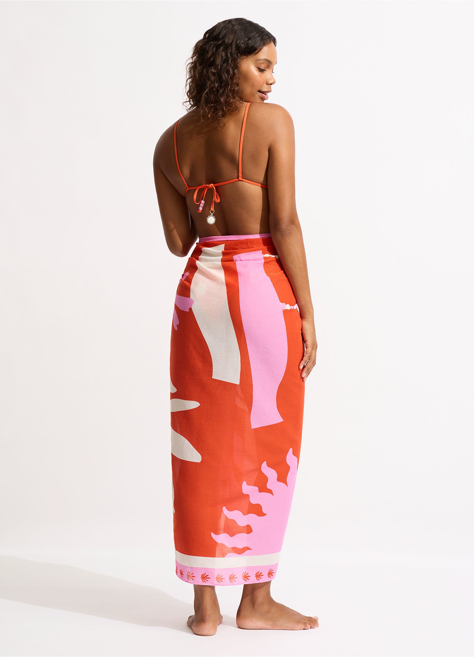 La Palma Sarong - Tamarillo - Tamarillo view 4