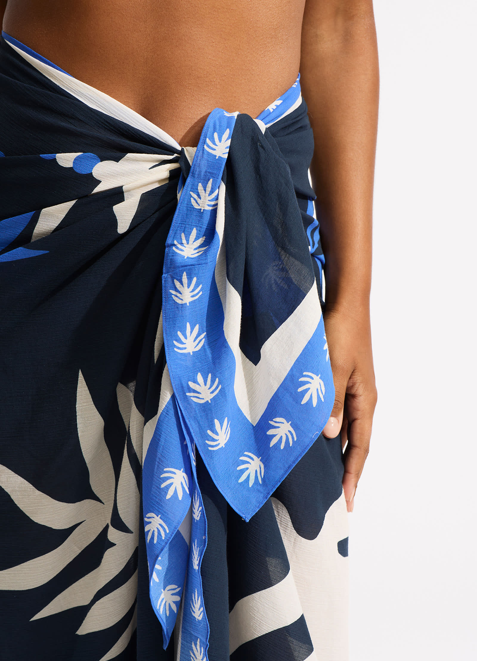 La Palma Sarong - True Navy - True Navy view 4