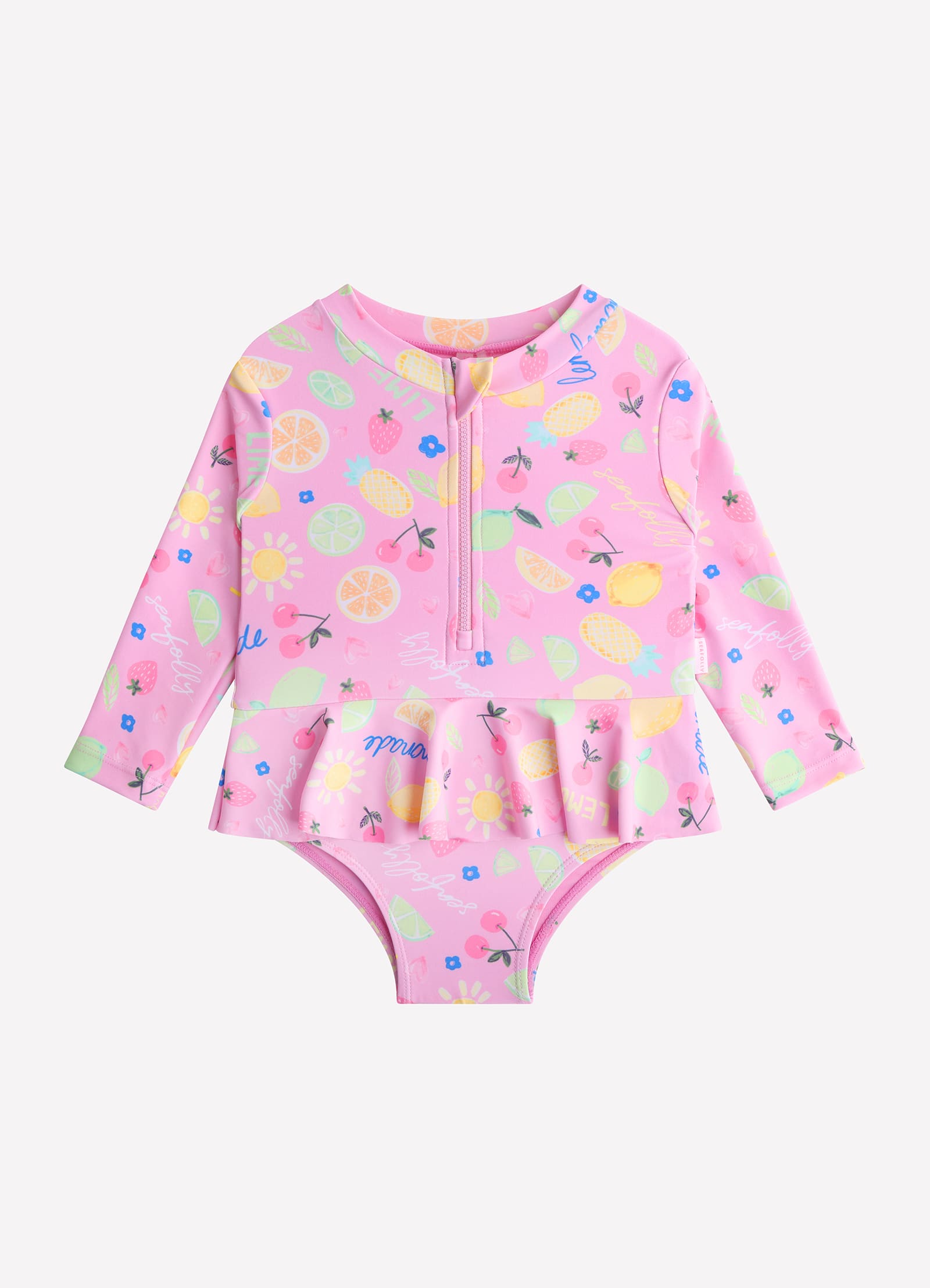 Lemon Lime Flounce Sunsuit - Lemon Lime - Lemon Lime view 2