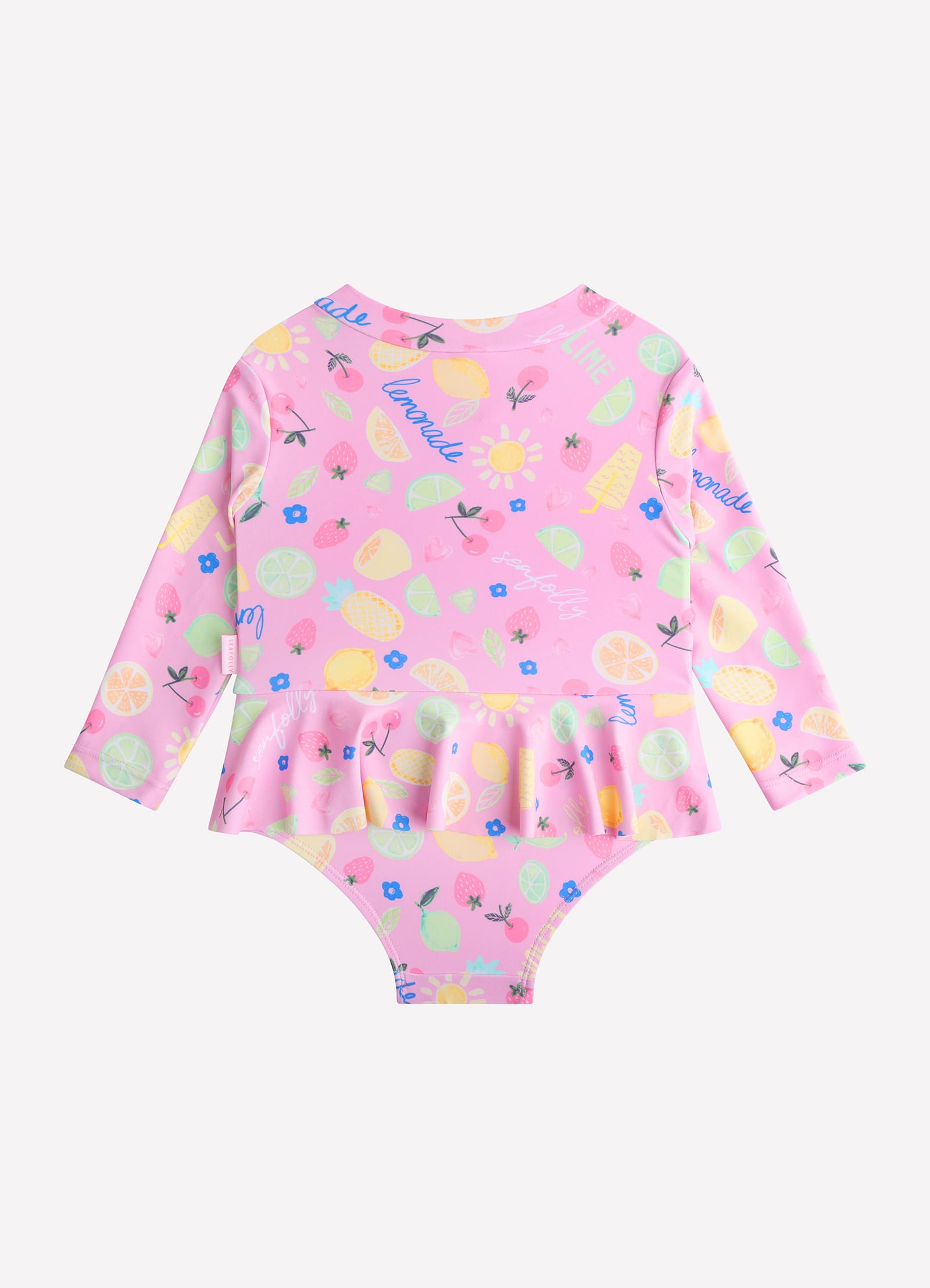 Lemon Lime Flounce Sunsuit - Lemon Lime - Lemon Lime view 3
