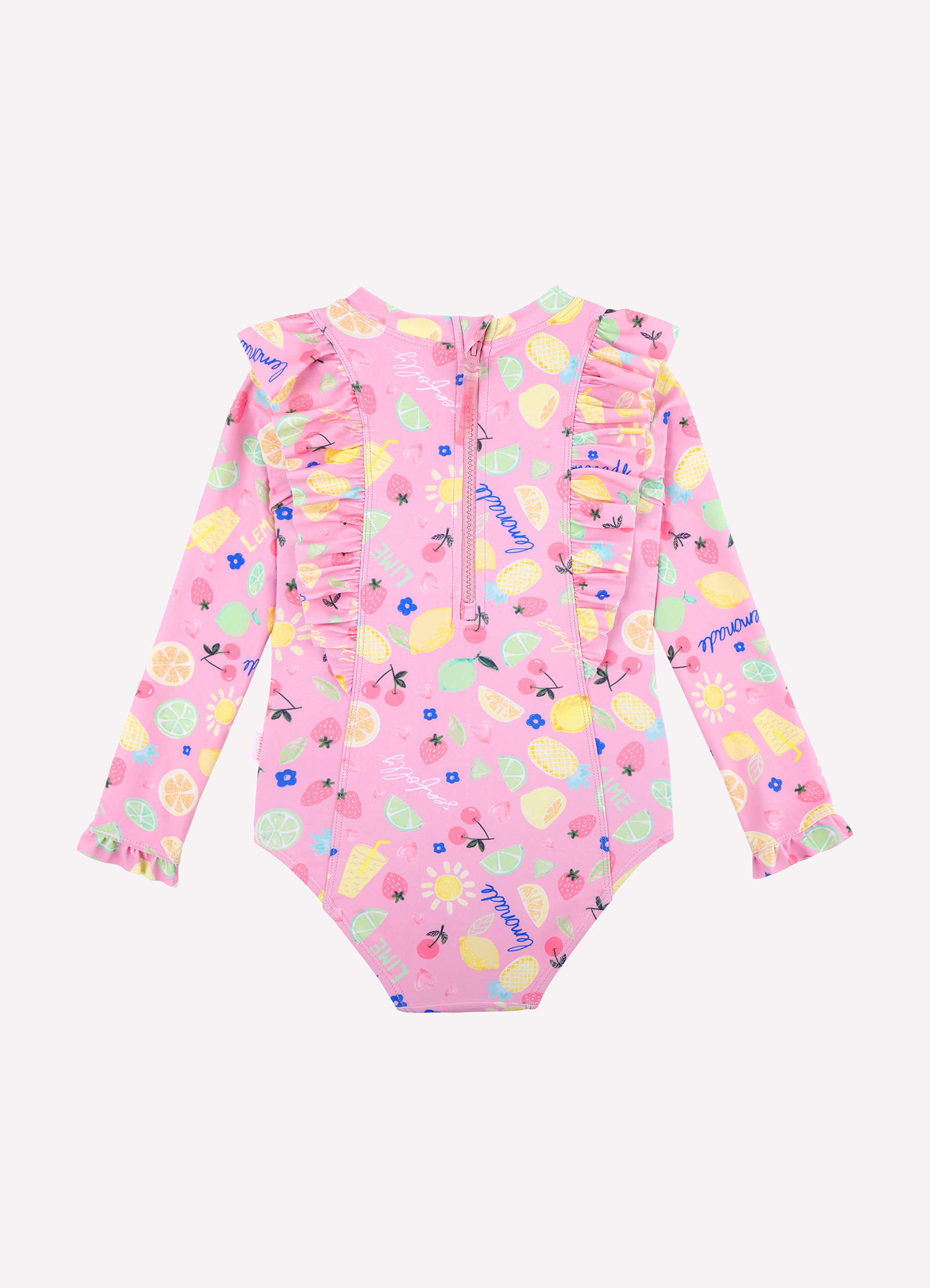 Lemon Lime Frill Paddlesuit - Lemon Lime - Lemon Lime view 3
