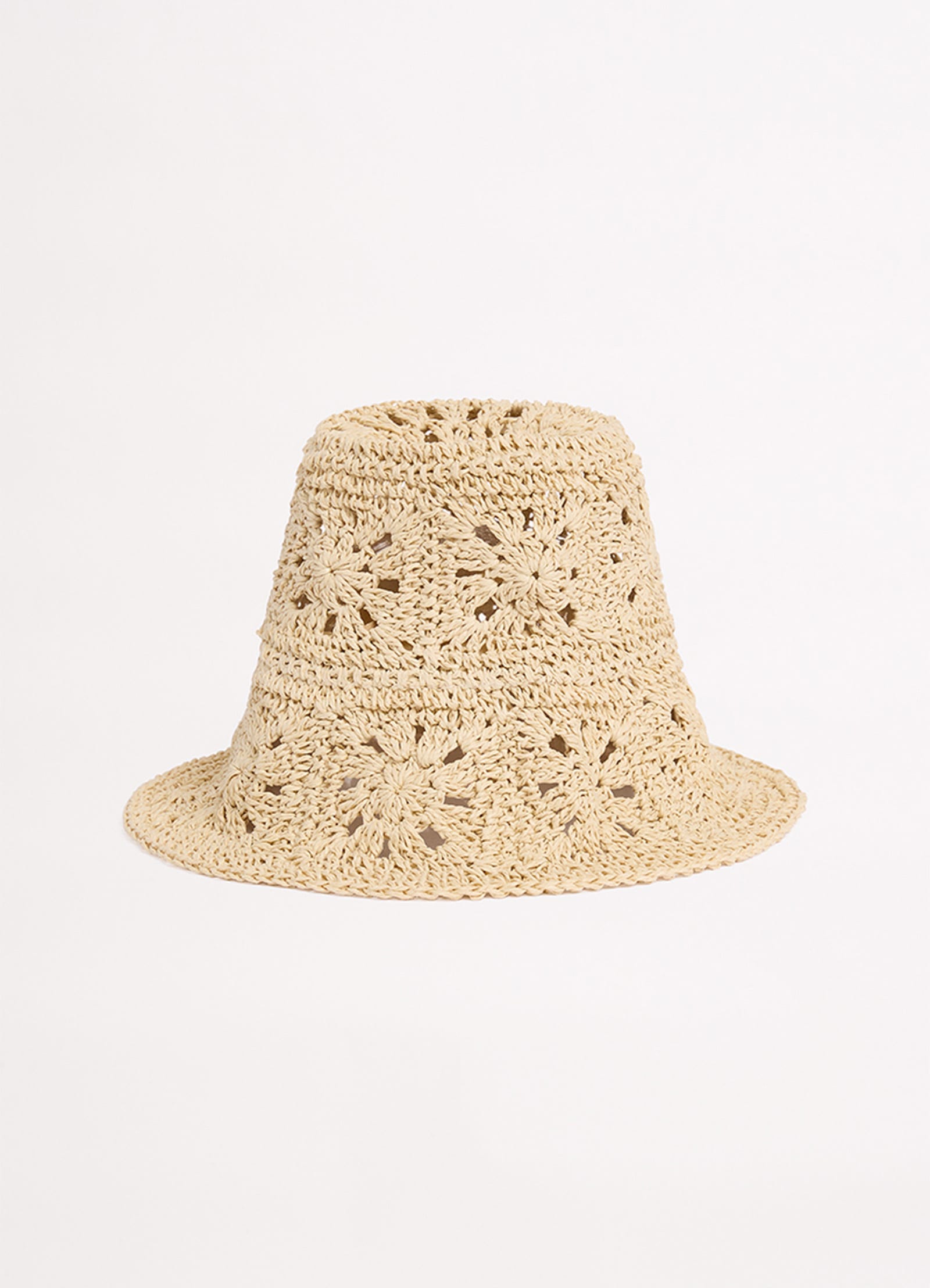 Mandalay Crochet Hat - Natural - Natural view 2