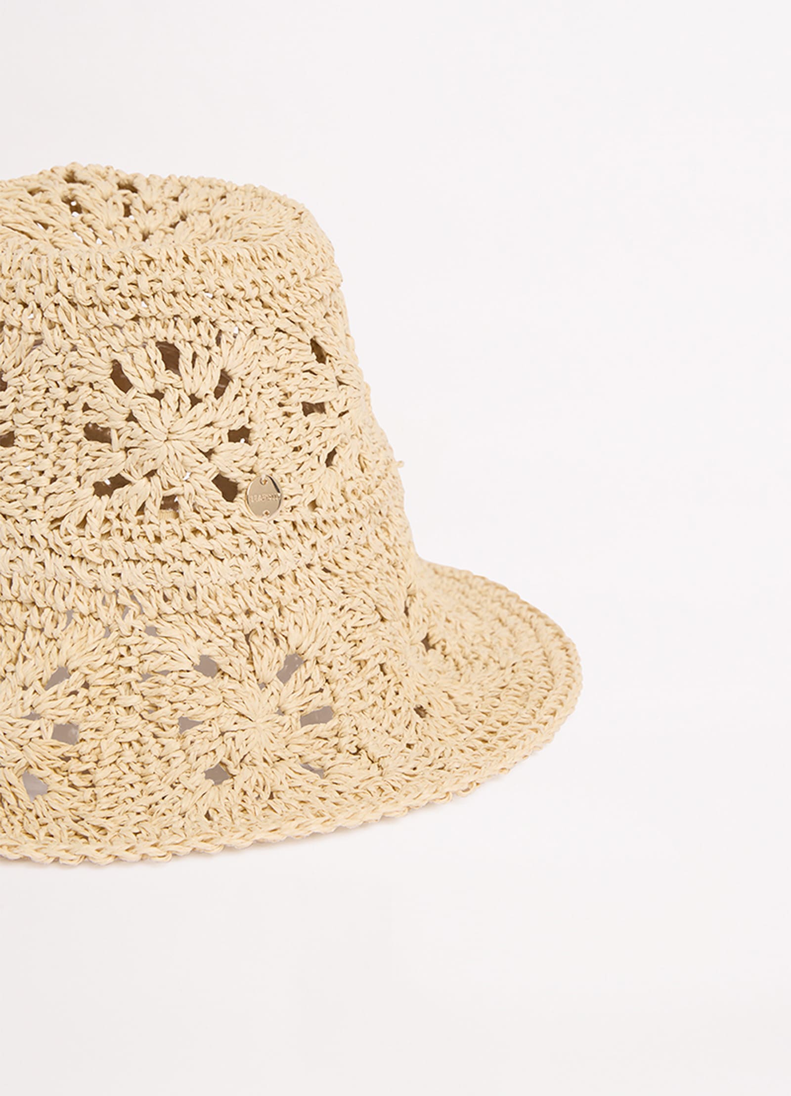 Mandalay Crochet Hat - Natural - Natural view 3
