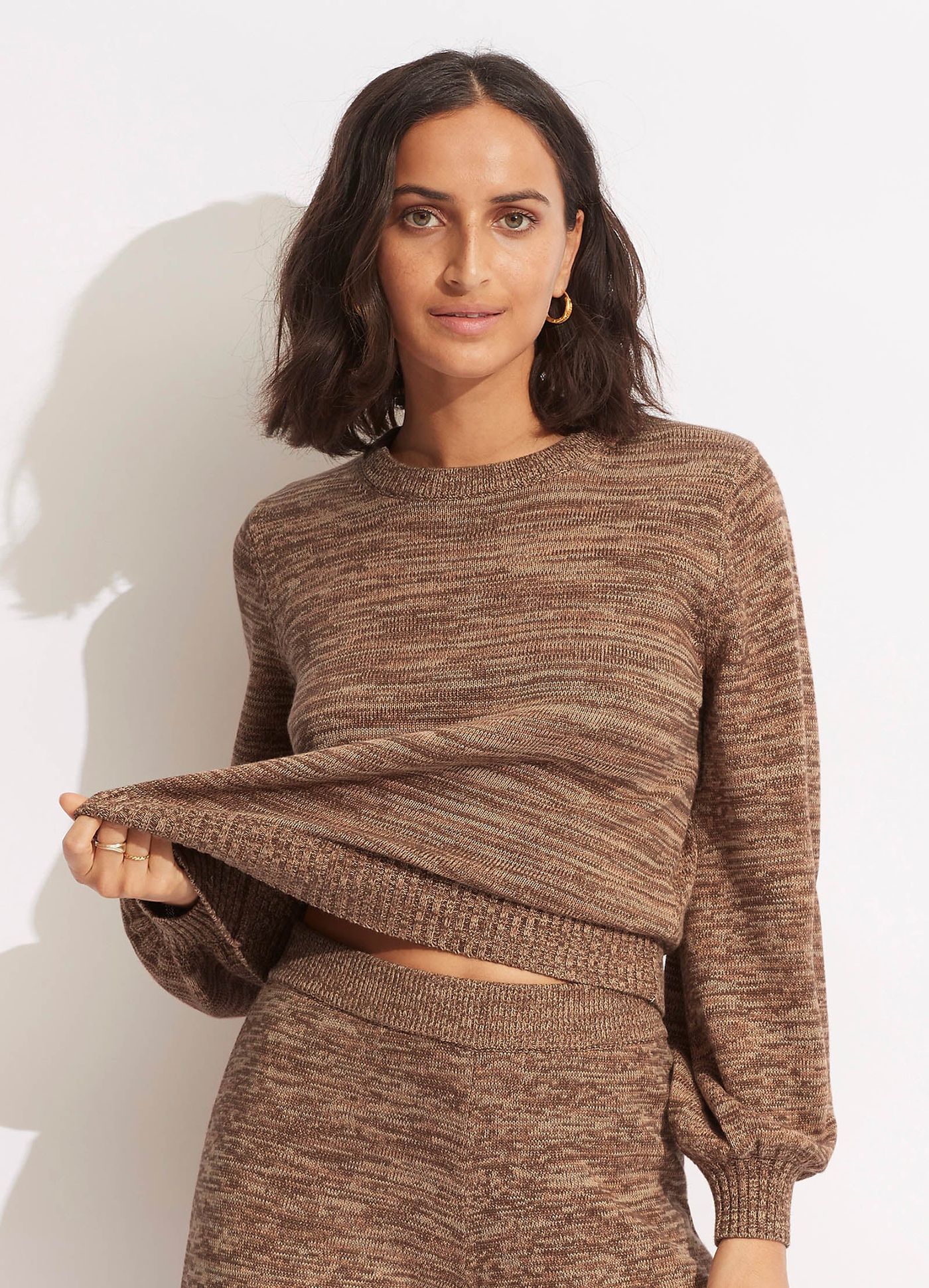 Maple Knit Jumper - Sepia - Sepia